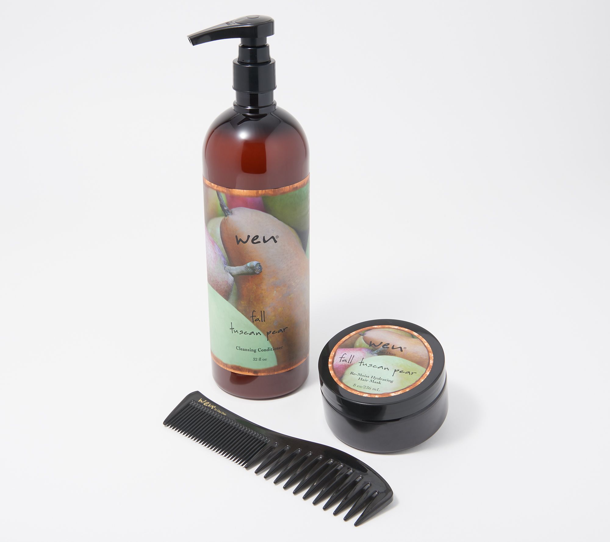 Wen By Chaz Dean Seasonal 3 Piece Cleanse Style Kit Qvc