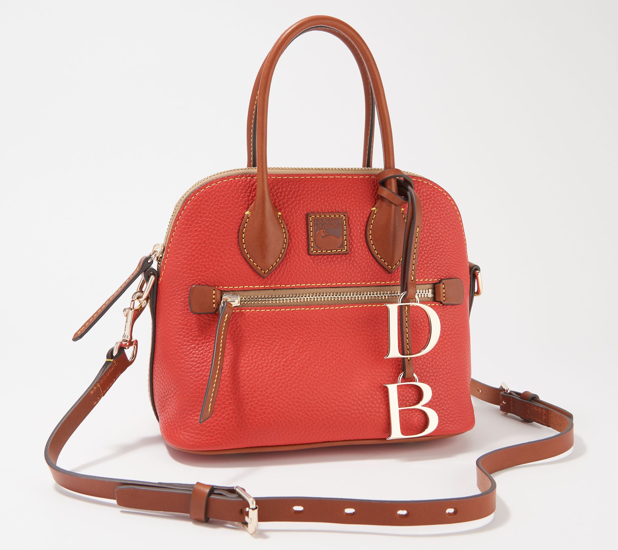 Dooney Bourke Pebble Grain Domed Convertible Satchel At Von 42 OFF