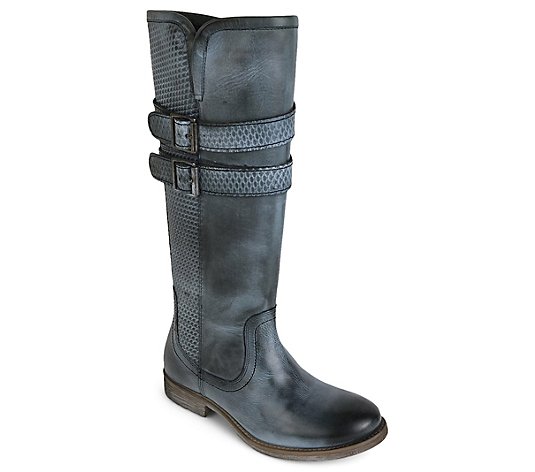 Roan Tall Leather Boots - Date