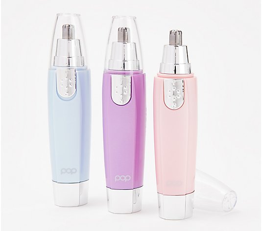 Pop Sonic Set of 3 Nose & Ear Hair Trimmers