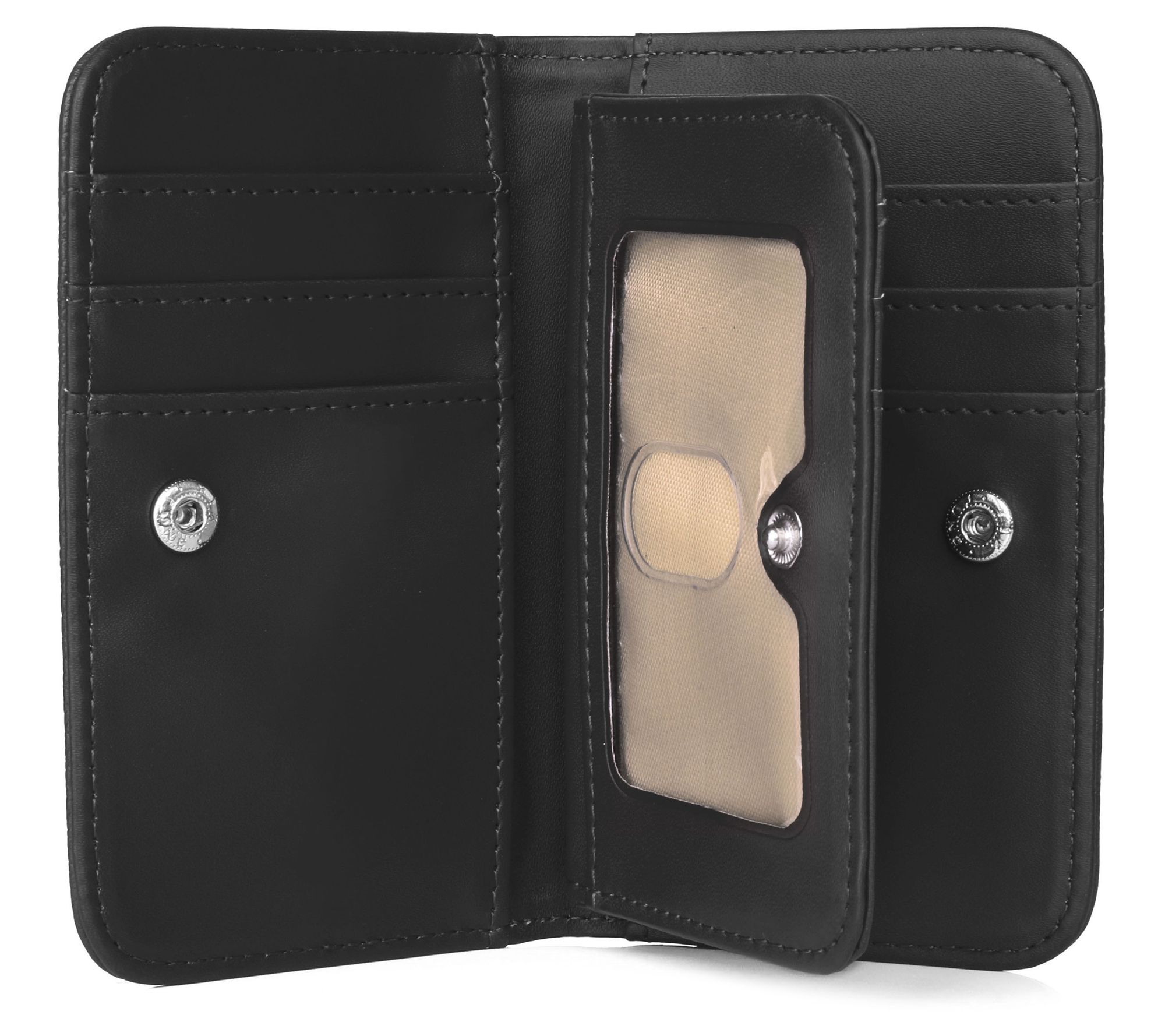 Julia Buxton Hudson Pik-Me-Up Snap Card Case