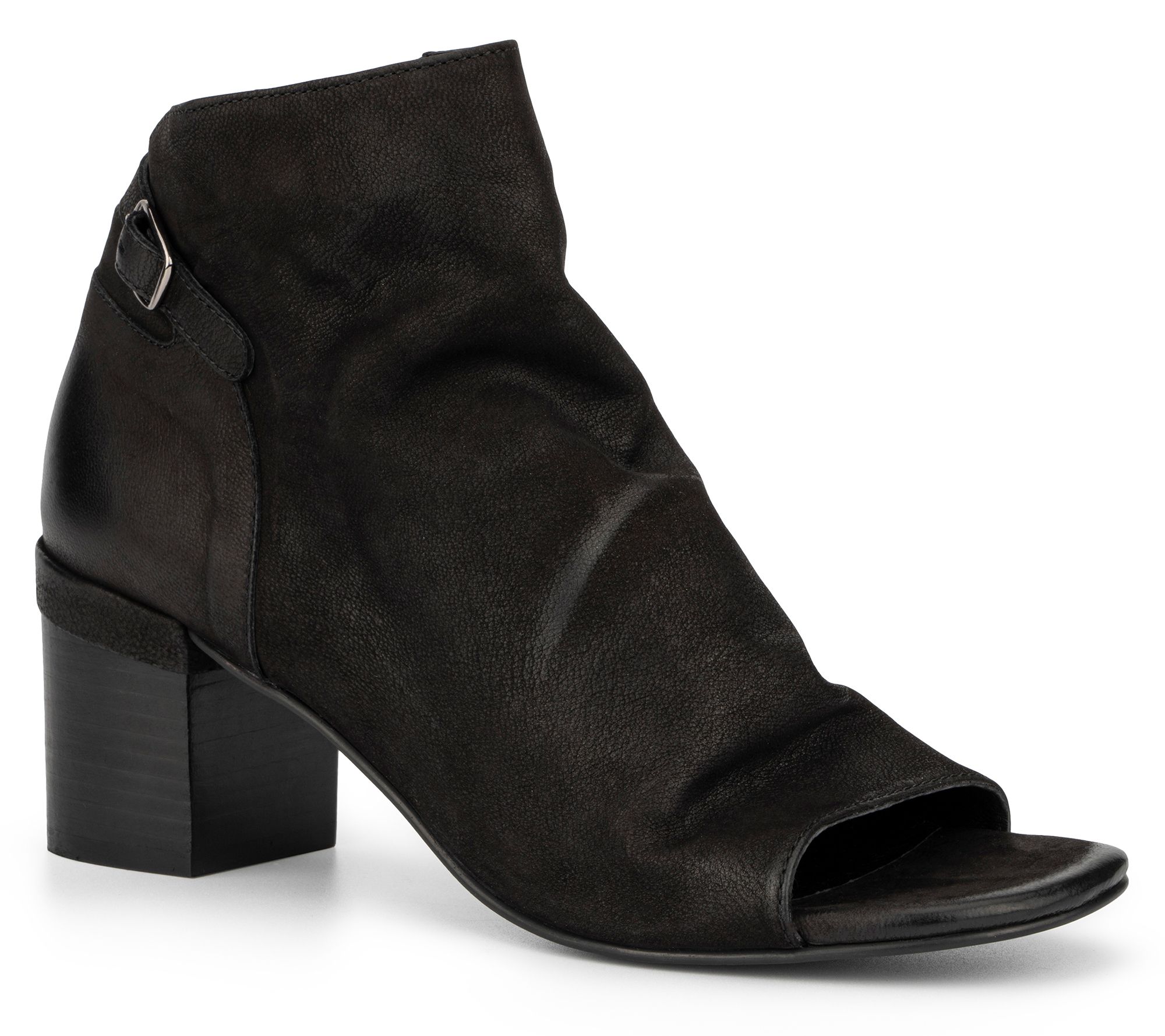 Qvc peep clearance toe booties