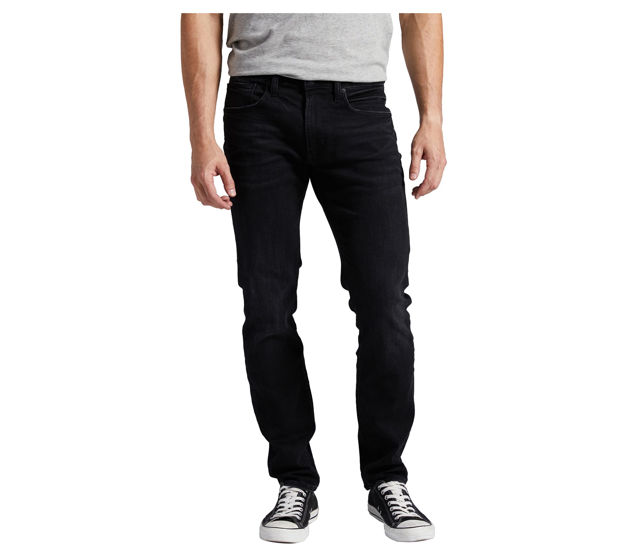 Silver Jeans Co. Men's Taavi Skinny-Fit Skinny-Leg - CBB535 - QVC.com