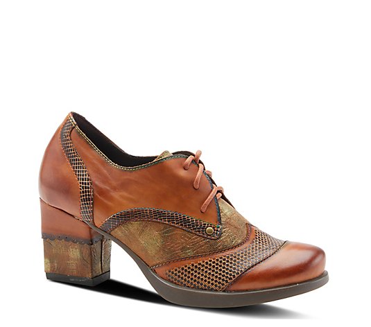 L`Artiste by Spring Step Lace-Up Derby Oxfords- Ilan