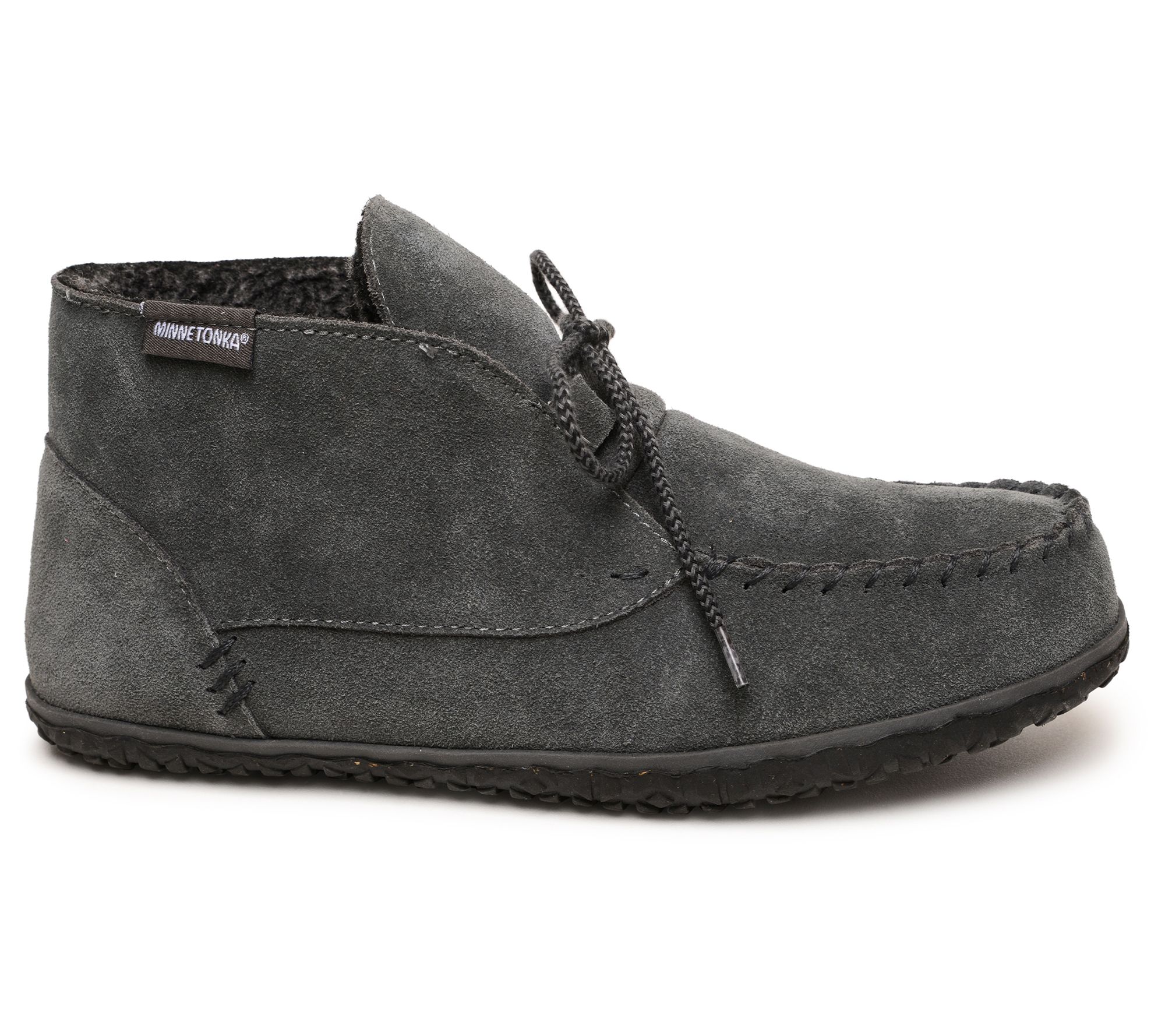 Minnetonka Men's Torrey Slipper Boots - QVC.com