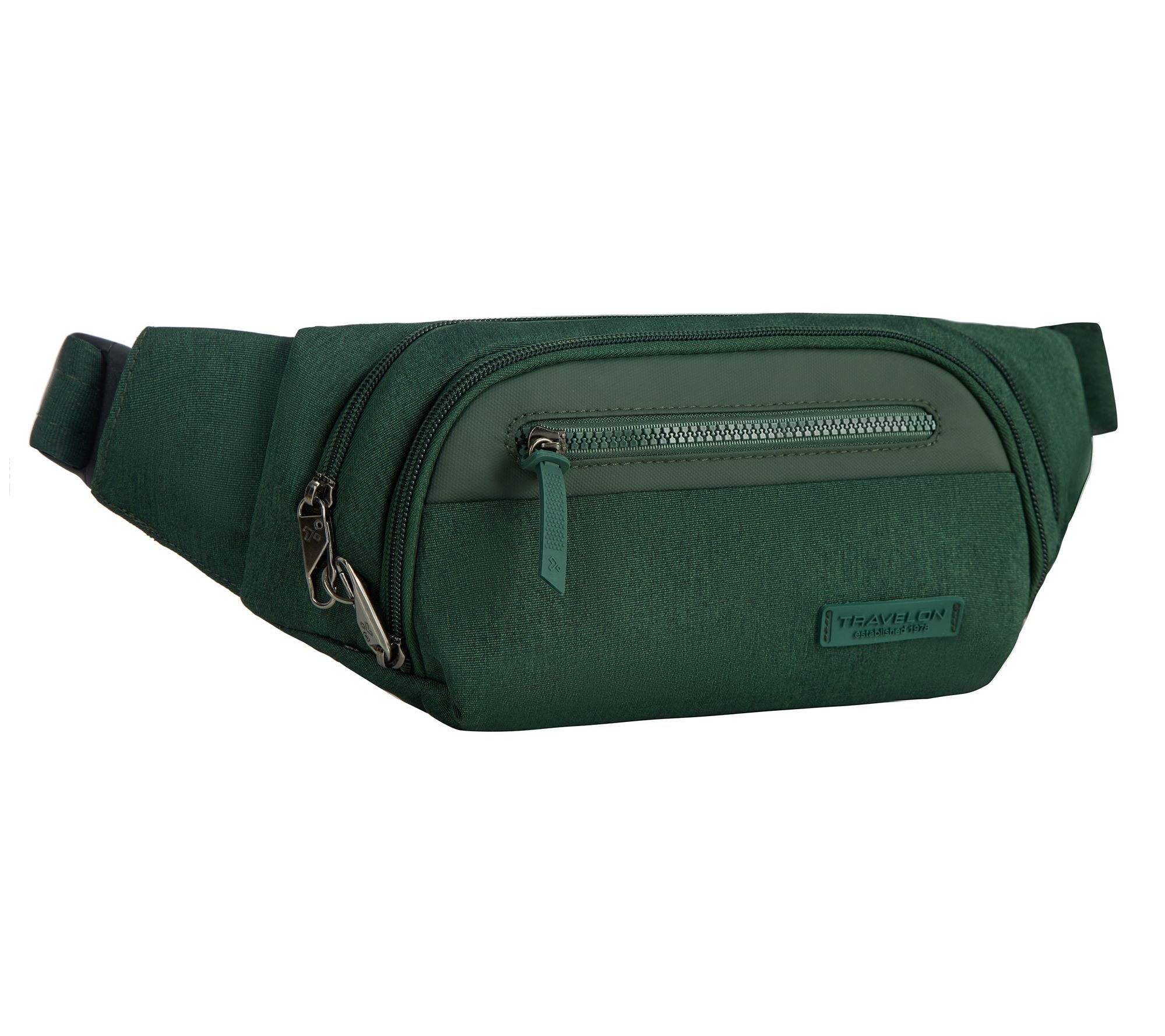 Travelon Anti-Theft Metro Waist Pack-Gray Heather