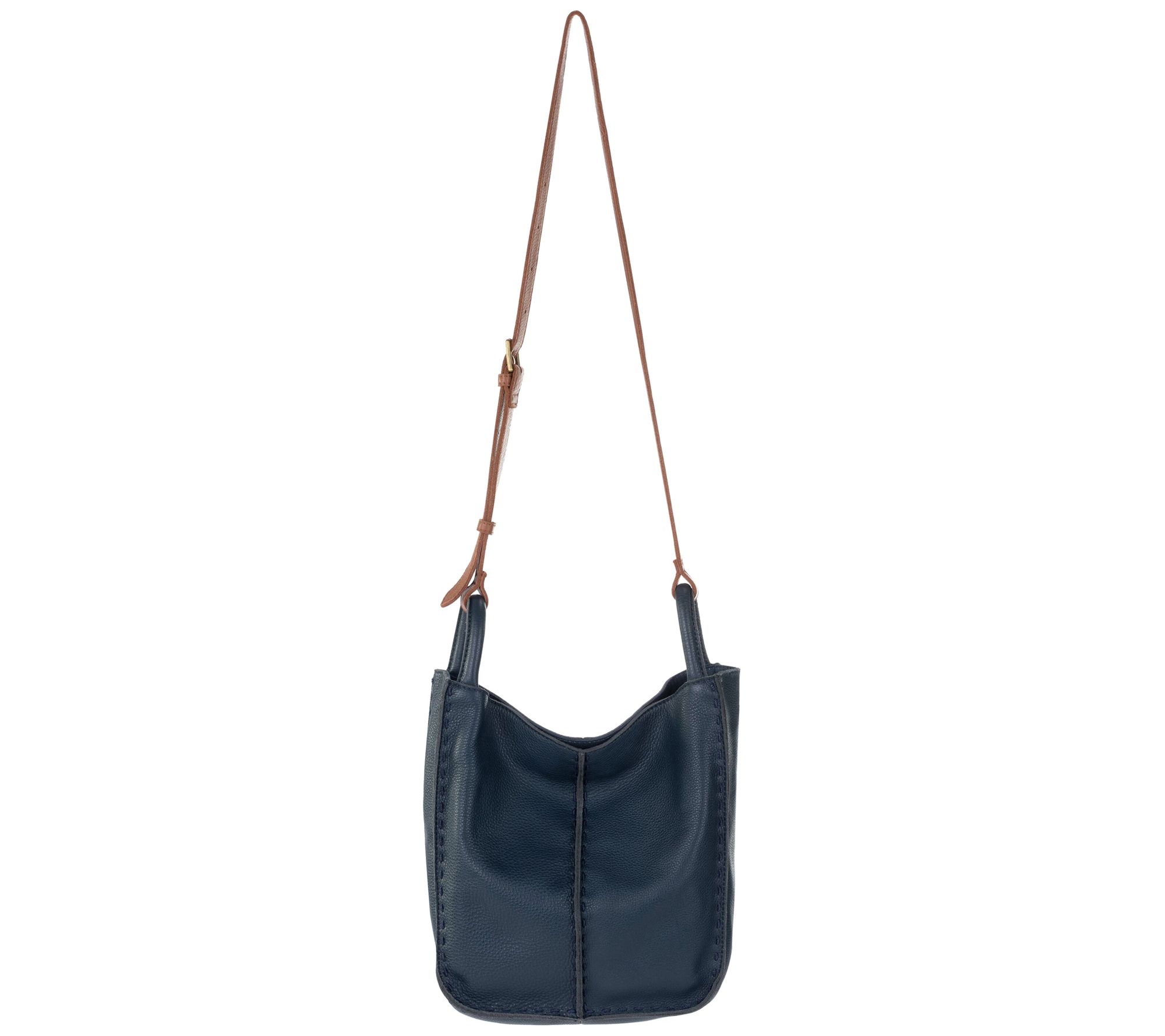 The Sak Los Feliz Leather Crossbody Lined QVC