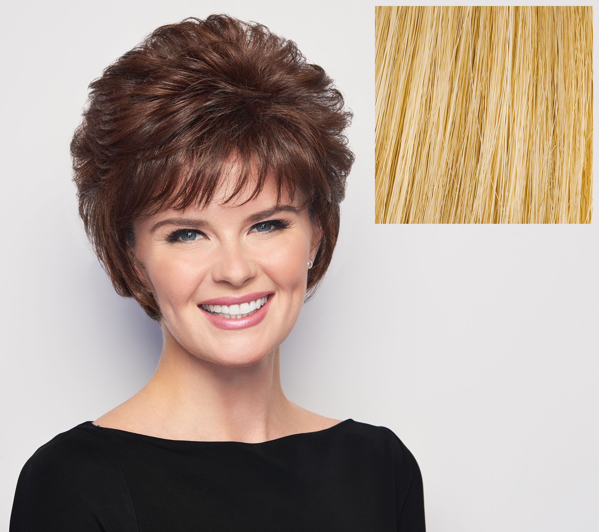 Clip in bangs clearance qvc