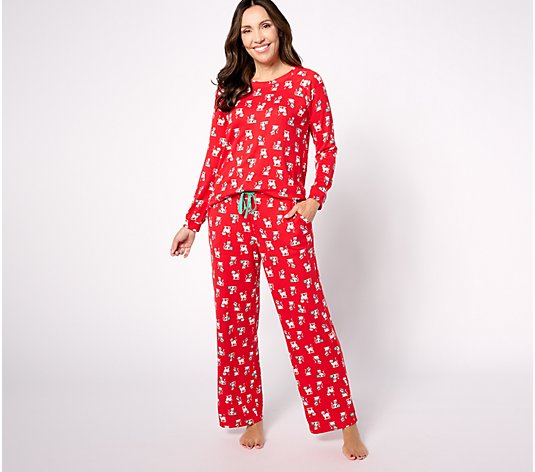 MUK LUKS X Jen Coffey Tall Holly Jolly Pajama Set 