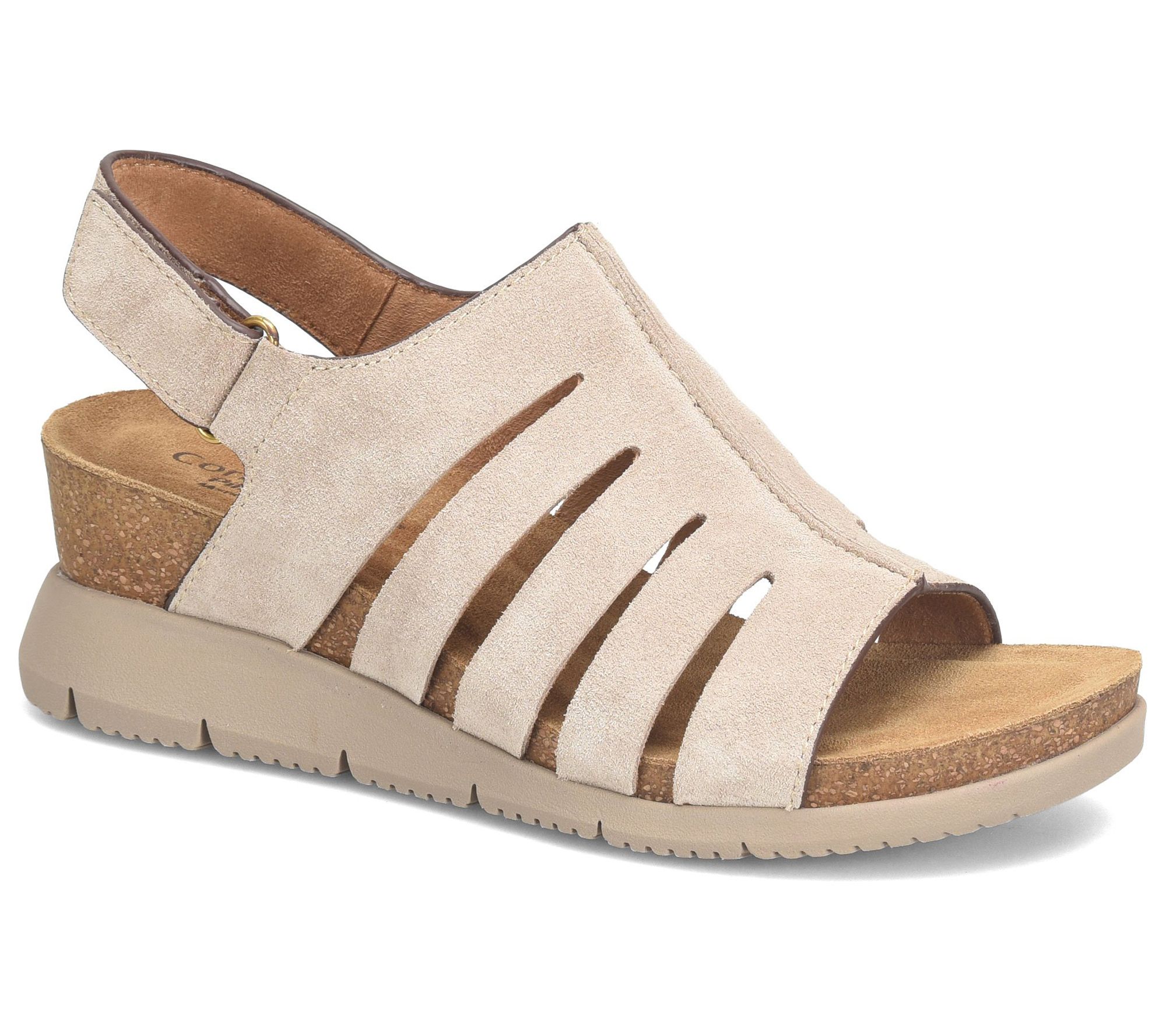 Comfortiva Suede Sporty Wedge - Scottie