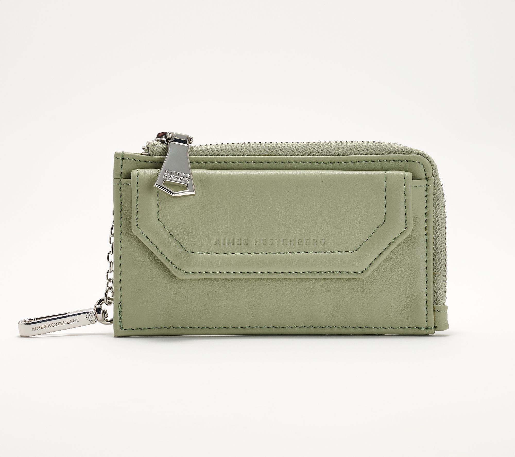 Aimee Kestenberg Good Life Leather Zip Wallet