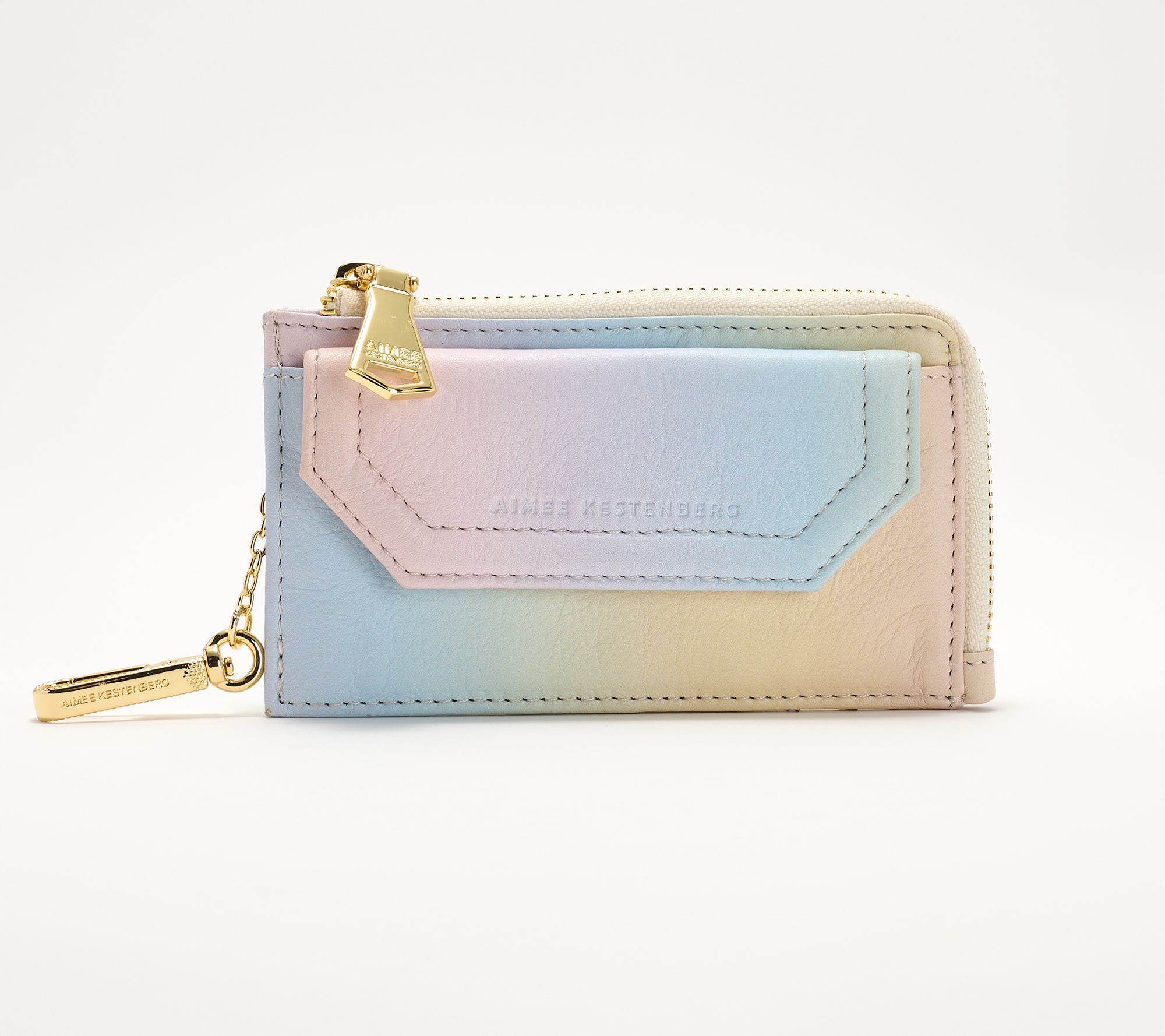 Aimee Kestenberg Good Life Leather Zip Wallet