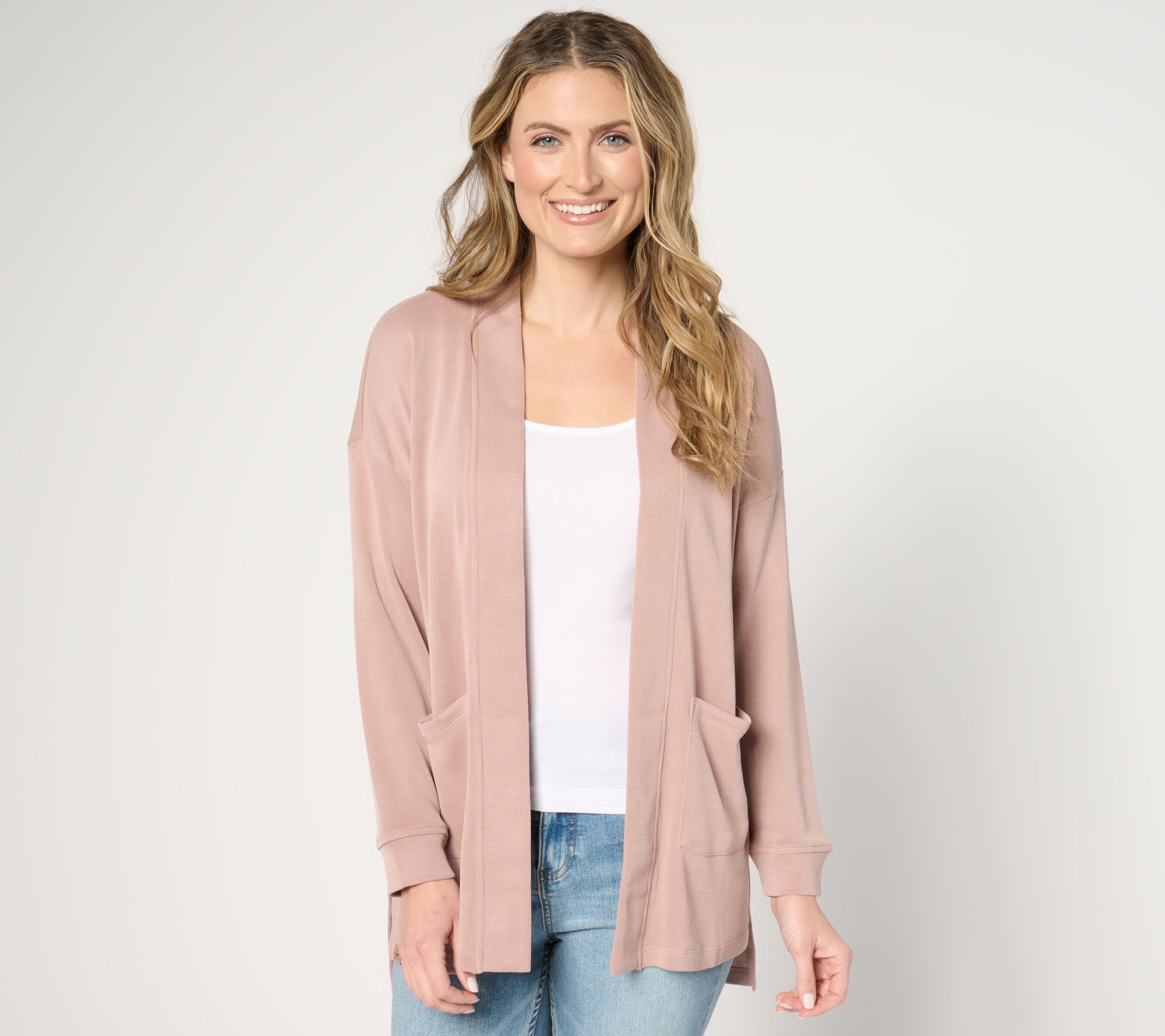 Barefoot Dreams Sand Washed Knit Cardi