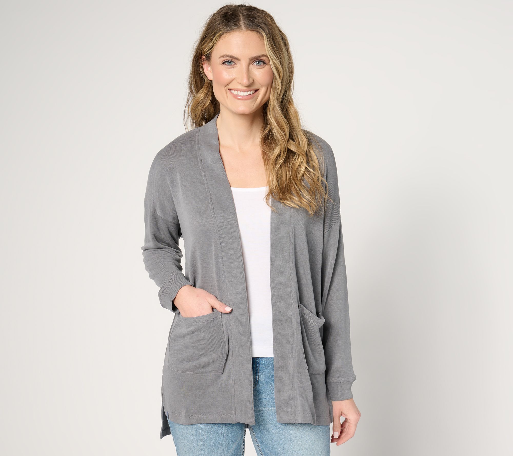 Barefoot Dreams Sand Washed Knit Cardi
