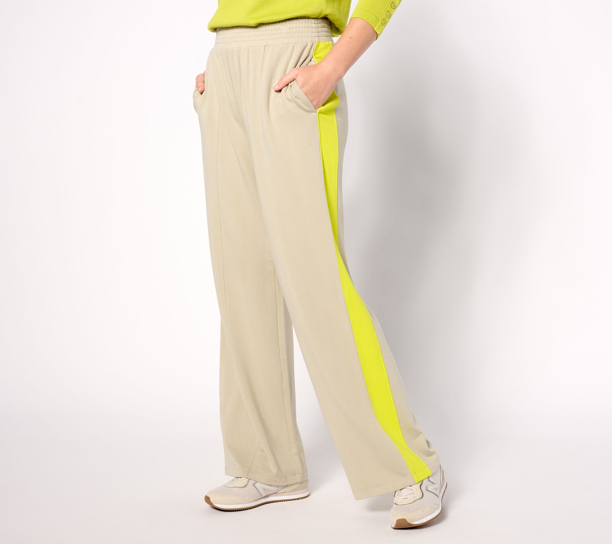 "As Is" Studio Park x Kerstin Lindquist Reg Side Stripe Knit Pant
