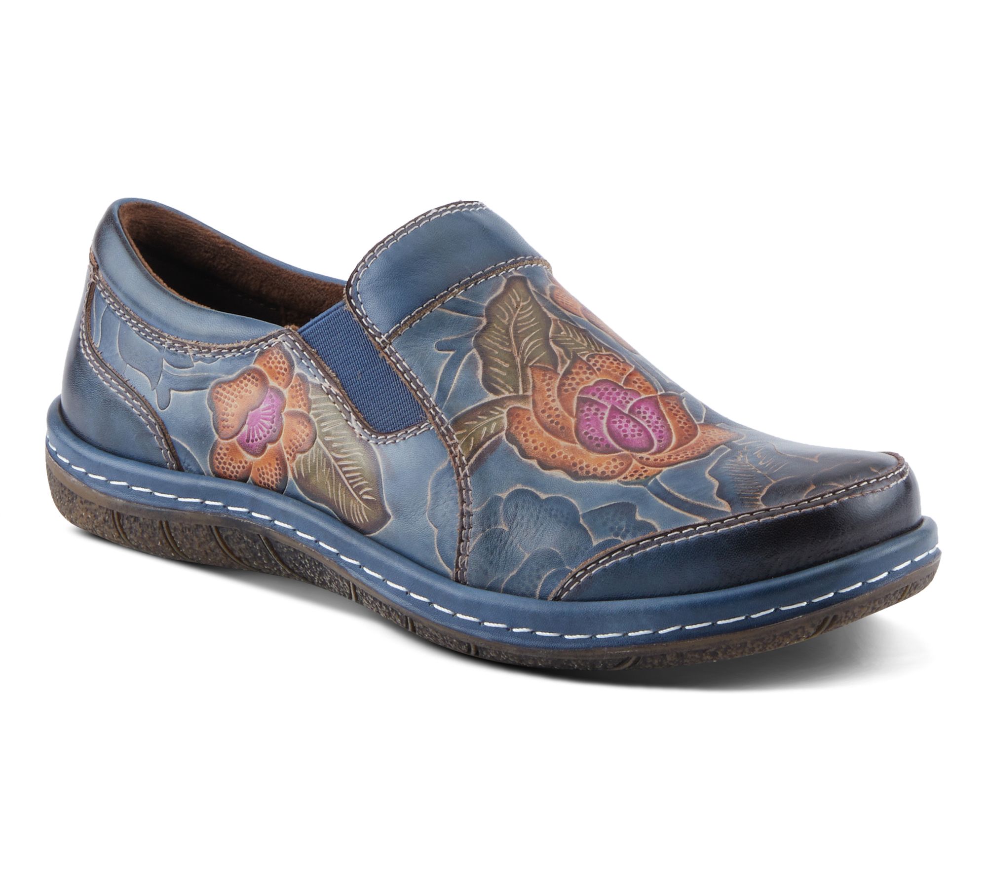 L'Artiste by Spring Step Leather Slip-Ons - Annawan