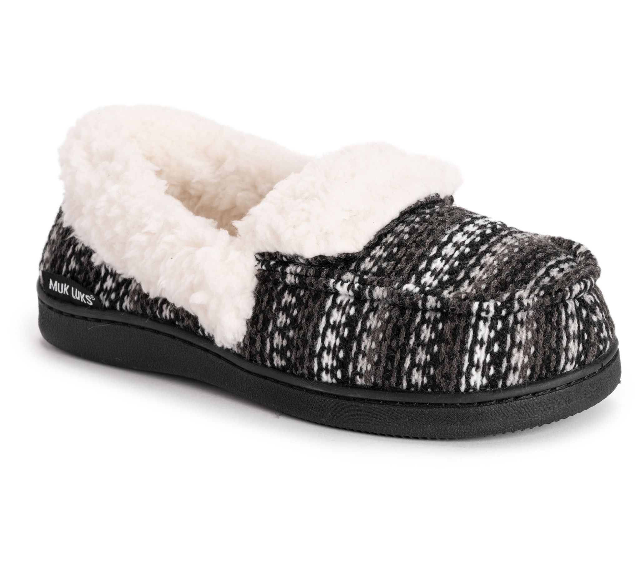 MUK LUKS Women's Anais Moccasin Indoor/Outdoor Slippers