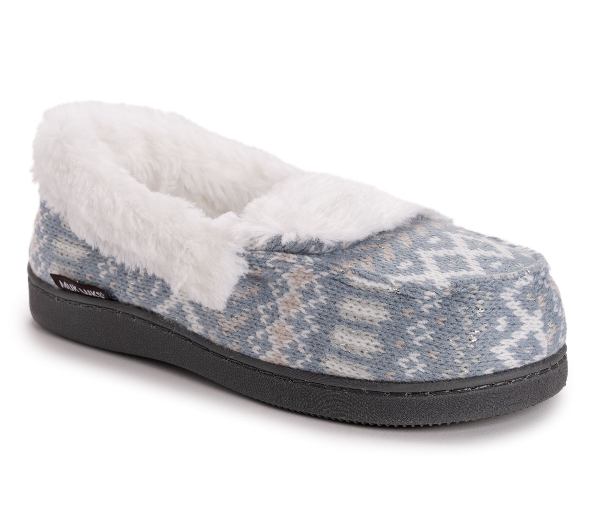 MUK LUKS Women's Anais Moccasin Indoor/Outdoor Slippers