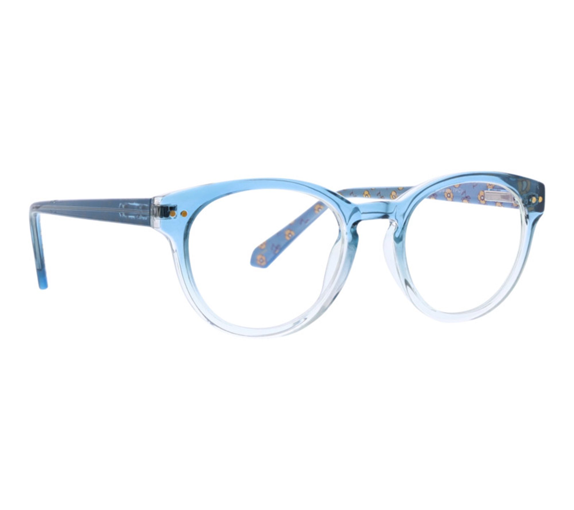 Vera Bradley Sheyenne Blue Light Readers in Marrakesh Vines