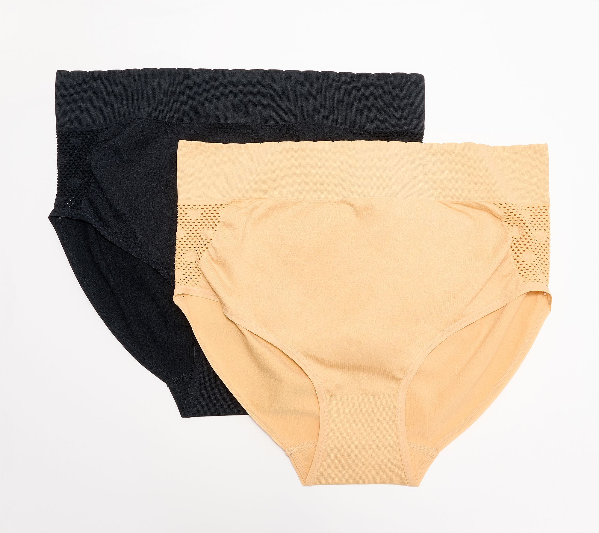 Anybody Intimates Seamless Open Stitch Comfort Panties 2 Pack