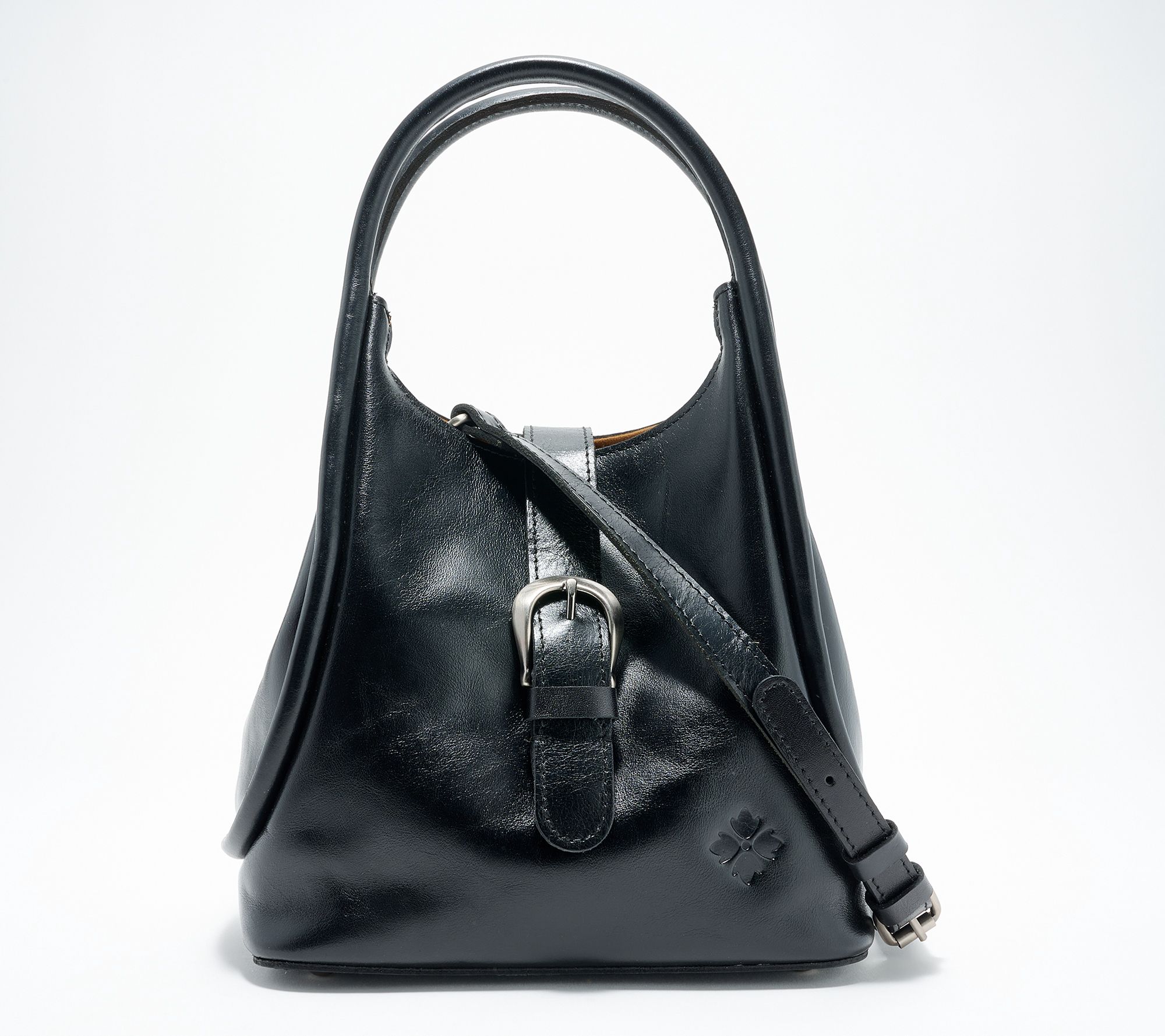 Patricia Nash Halina Leather Top Handle Crossbody