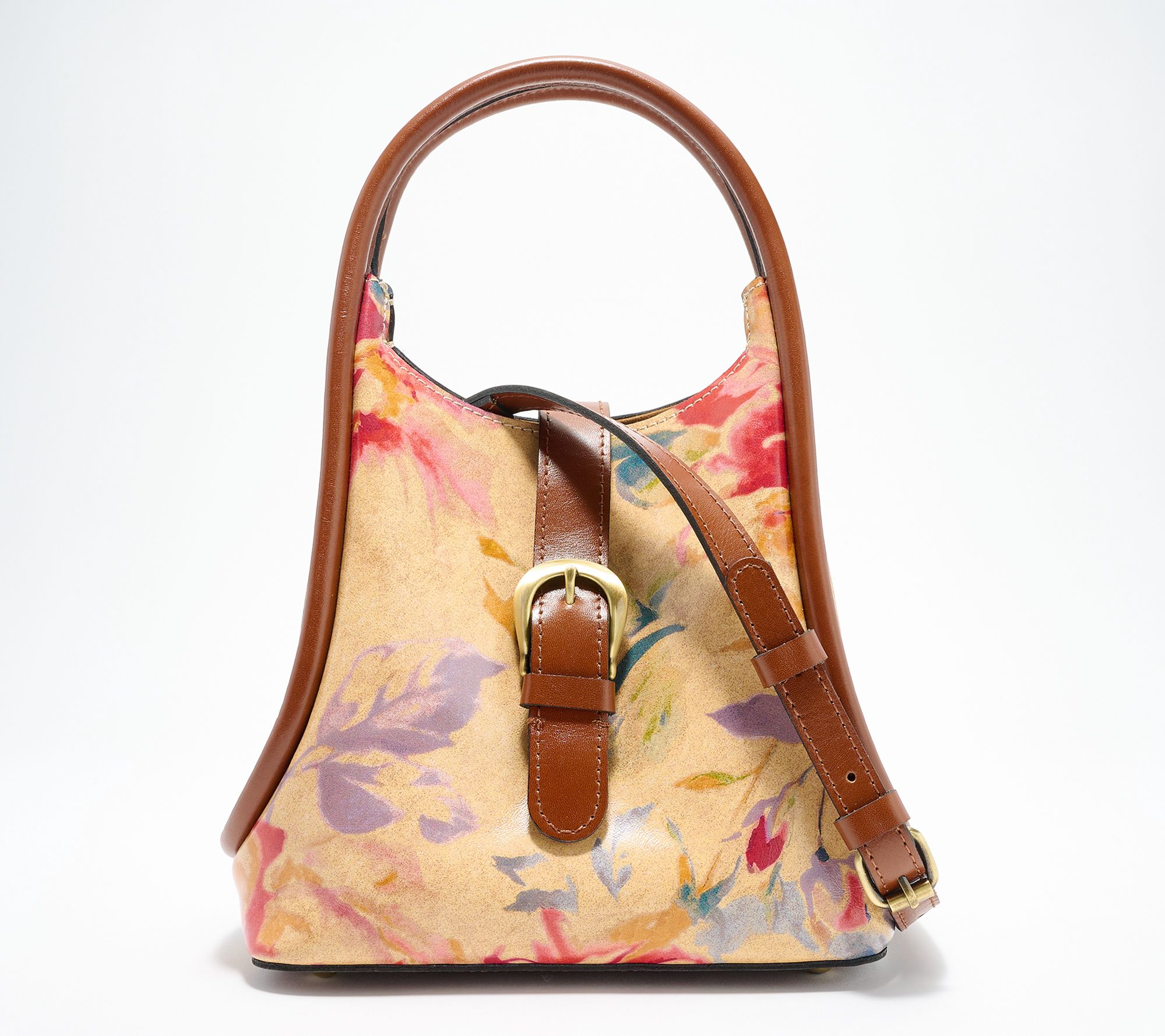 Patricia Nash Halina Leather Top Handle Crossbody