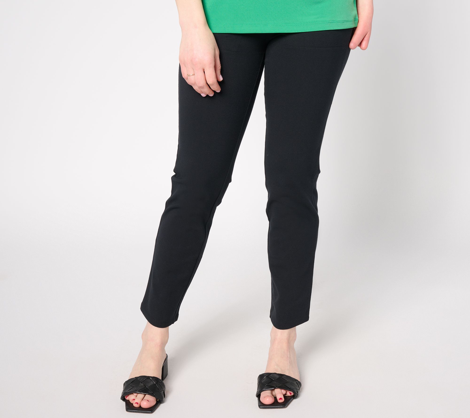 Women with Control Petite Tummy Control 86/14 Ankle Pants