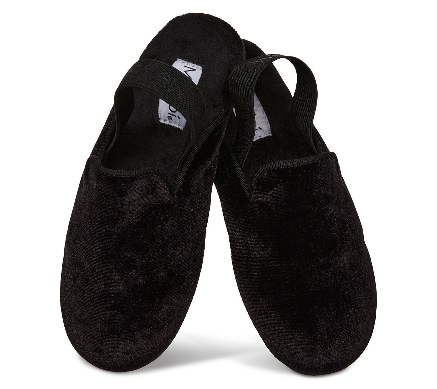 MiniMoi Kids' Velvet Sling Back Slippers