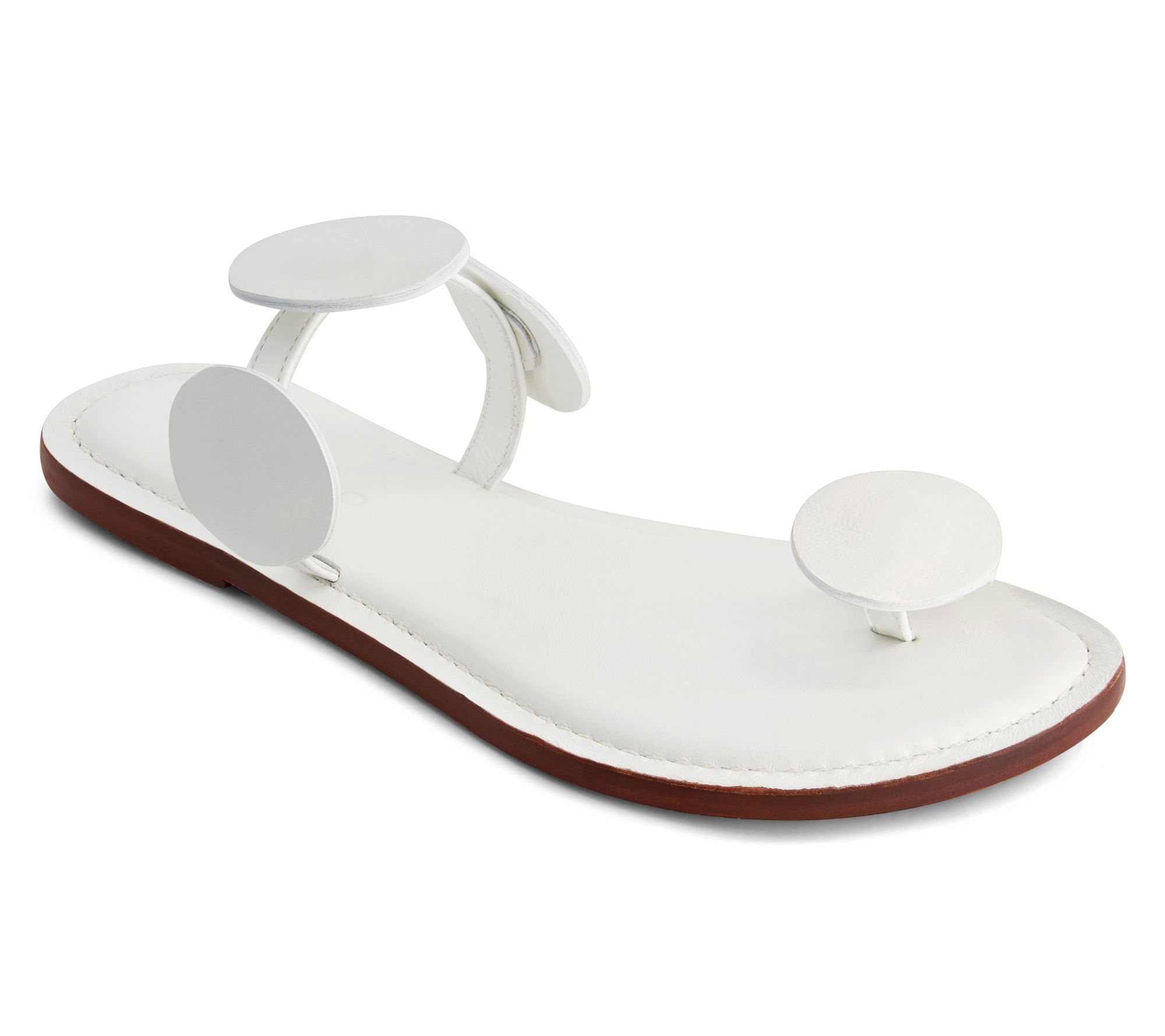 Bernardo Flat Sandal - New Moon