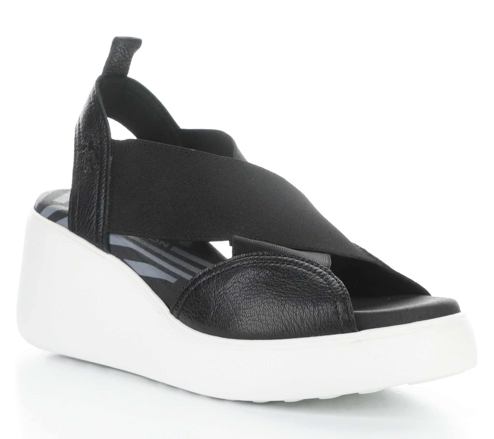 Fly London Mousse/Elastic Pull-On Sandal - Daif