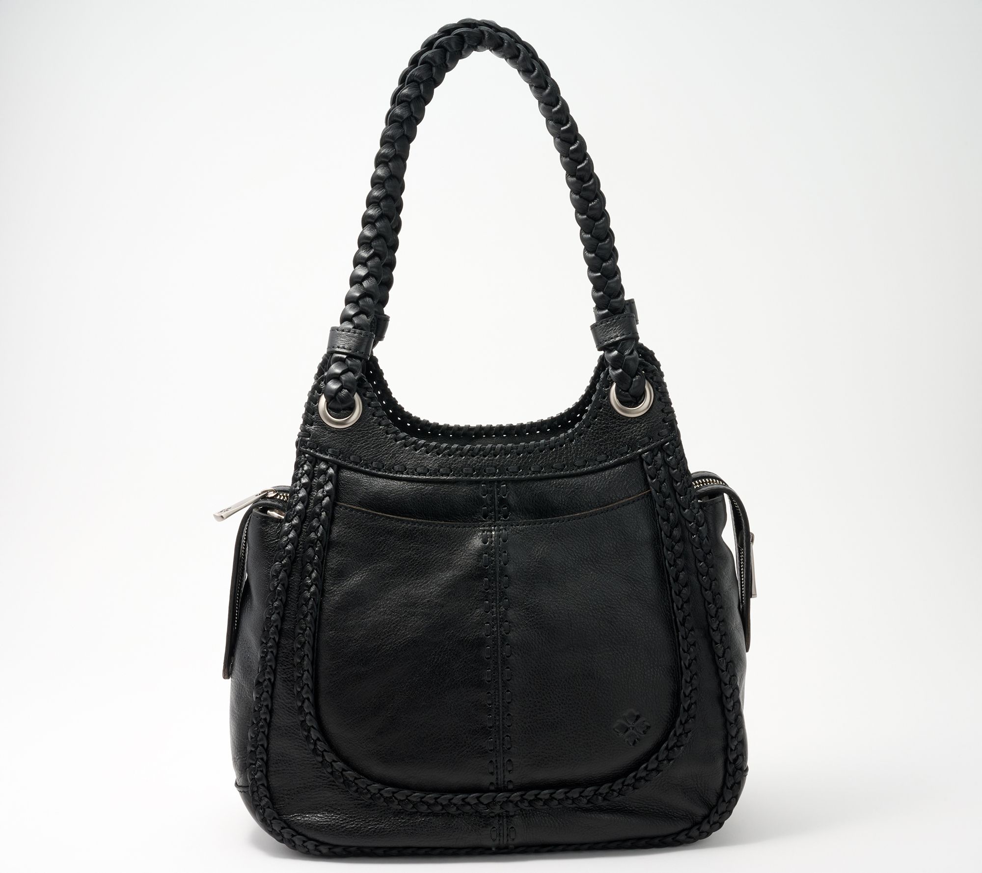 Patricia Nash Adria Leather Discovery Satchel