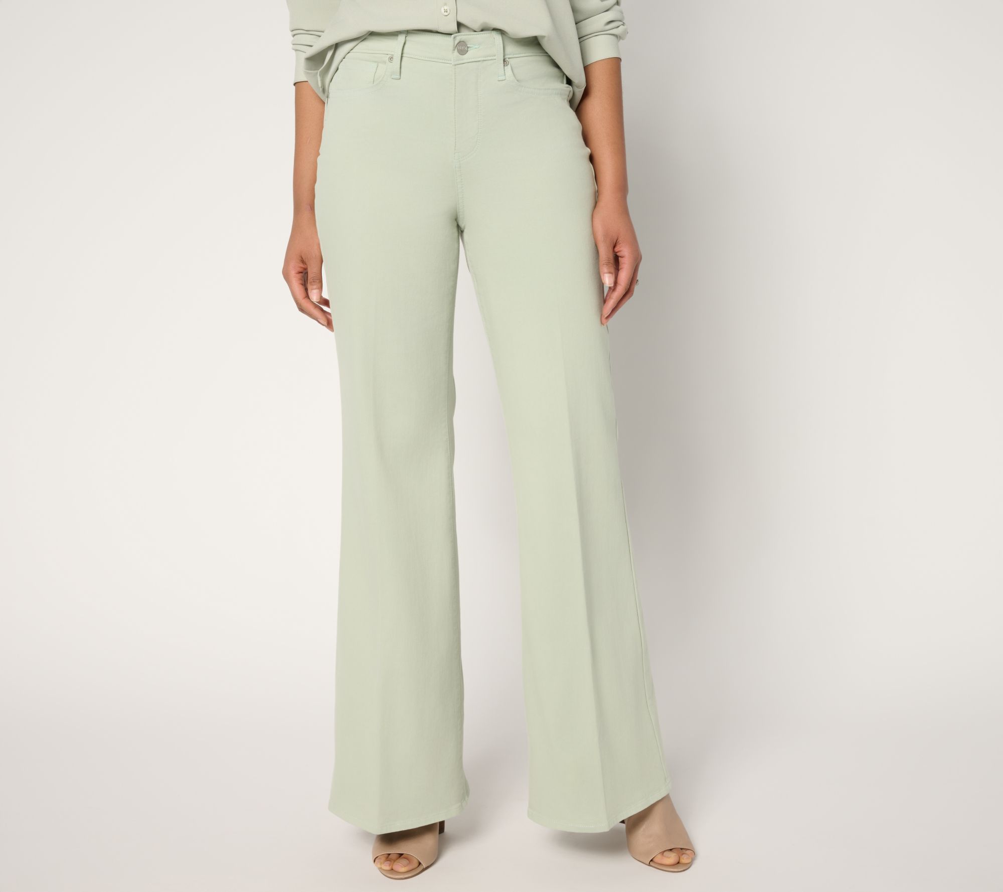 "As Is" NYDJ Mia Palazzo Full Length Jeans