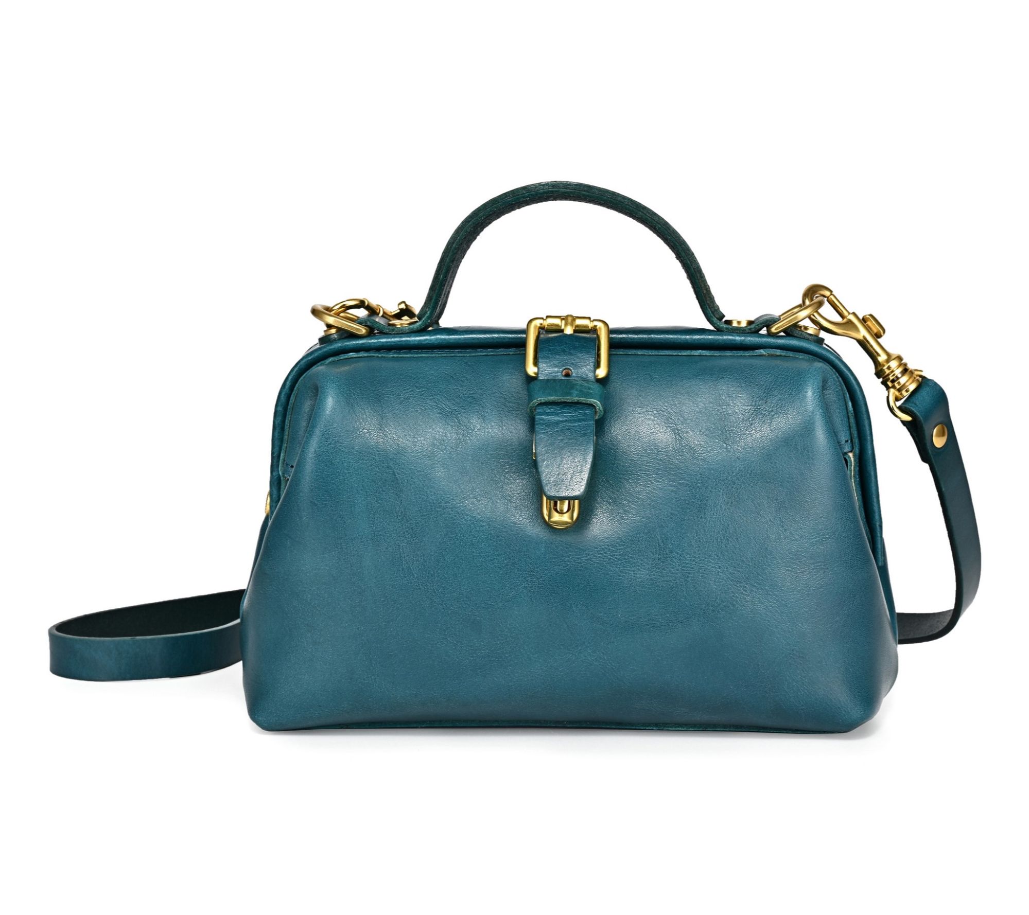 Old Trend Leather Mini Doctor Top Handle Crossbody