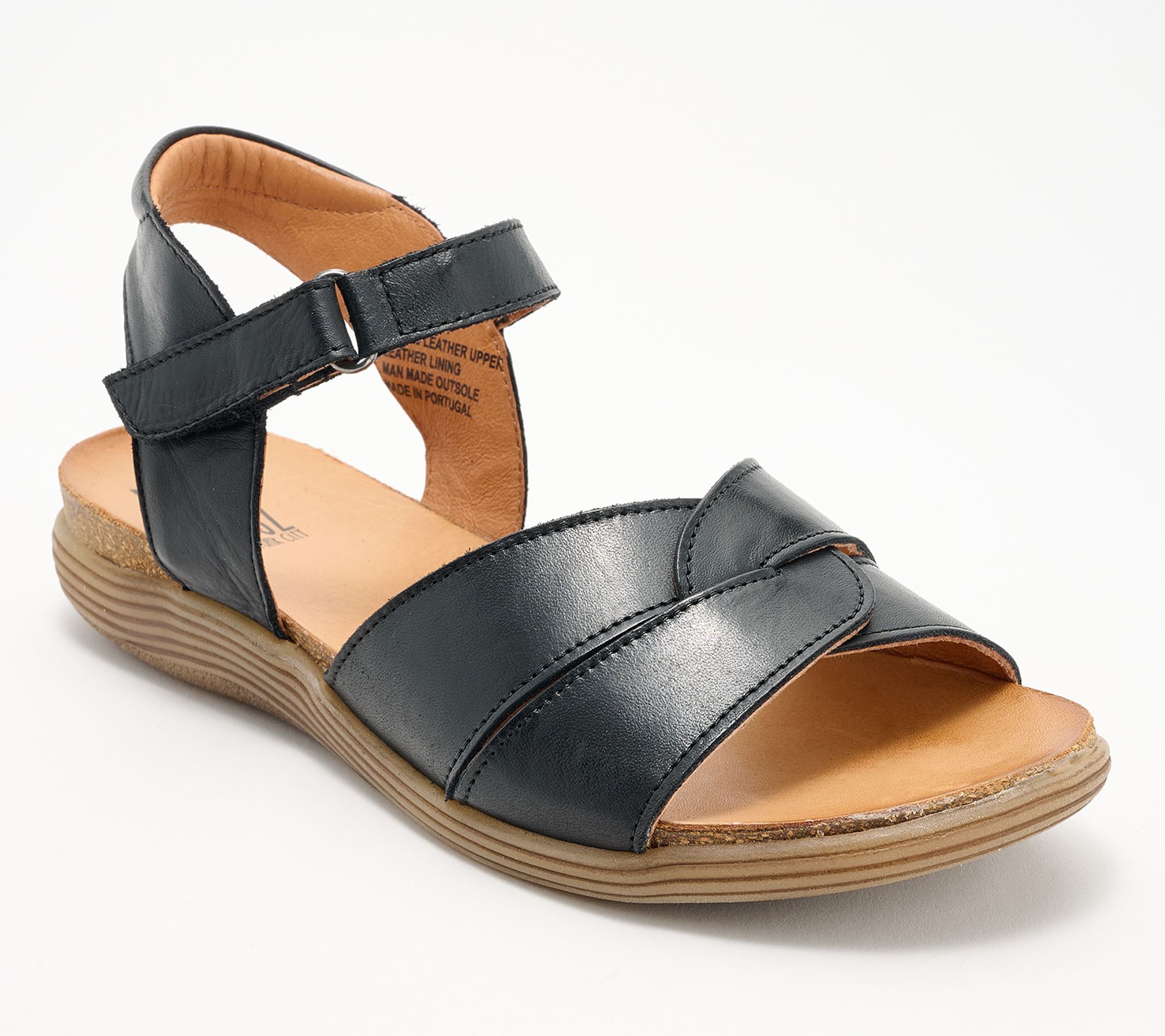 "As Is" Miz Mooz Leather Adjustable Sandals - Milli