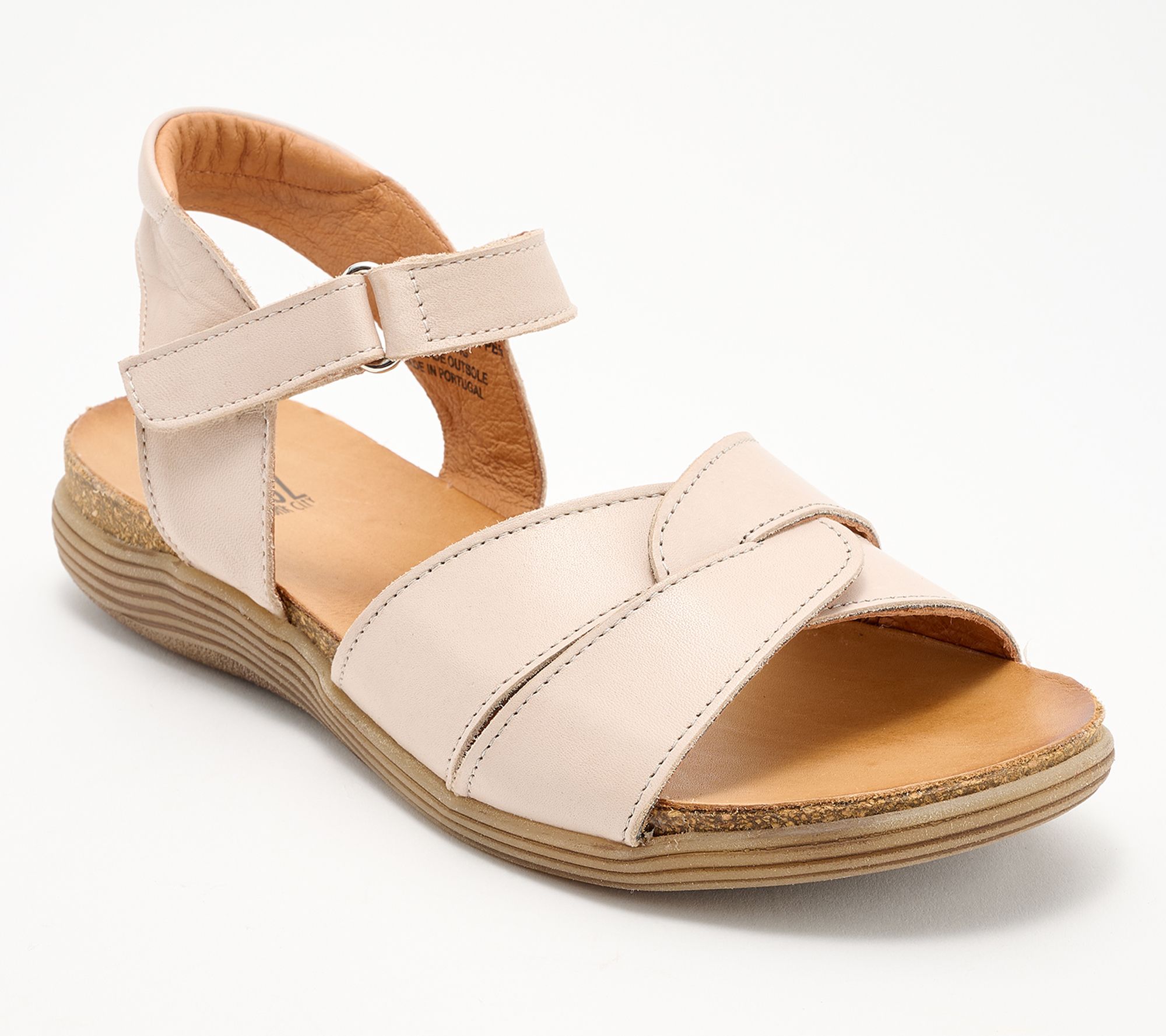 "As Is" Miz Mooz Leather Adjustable Sandals - Milli