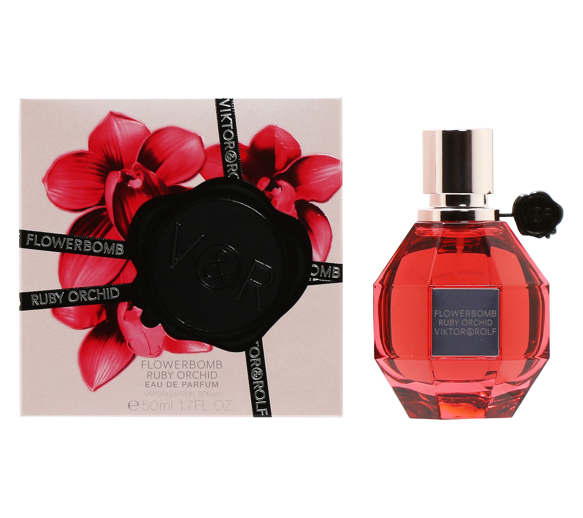 Viktor & Rolf Flowerbomb Ruby Orchid Eau De Parfum Spray 1.7oz