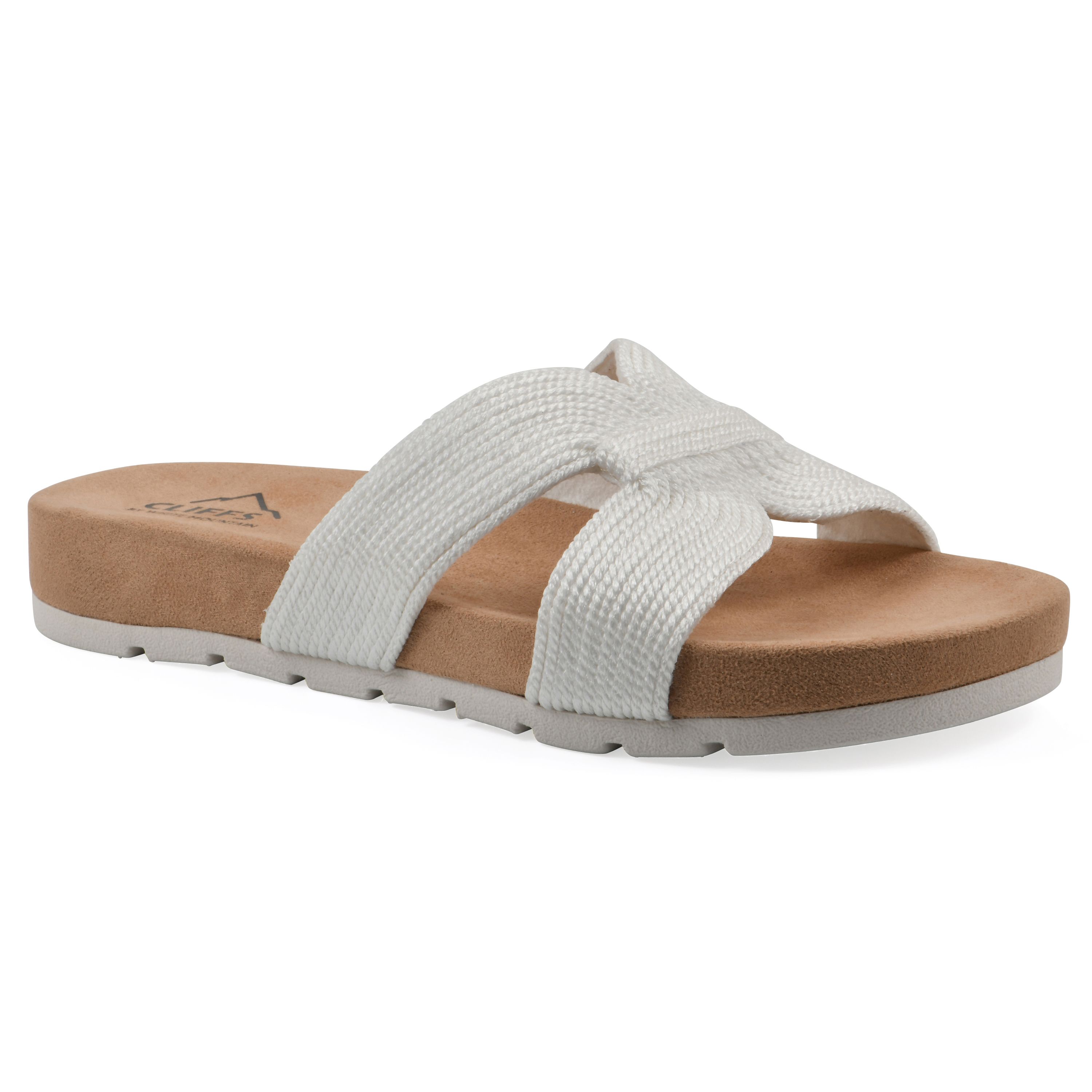 Cliffs by White Mountain Slide Sandals -Tindra