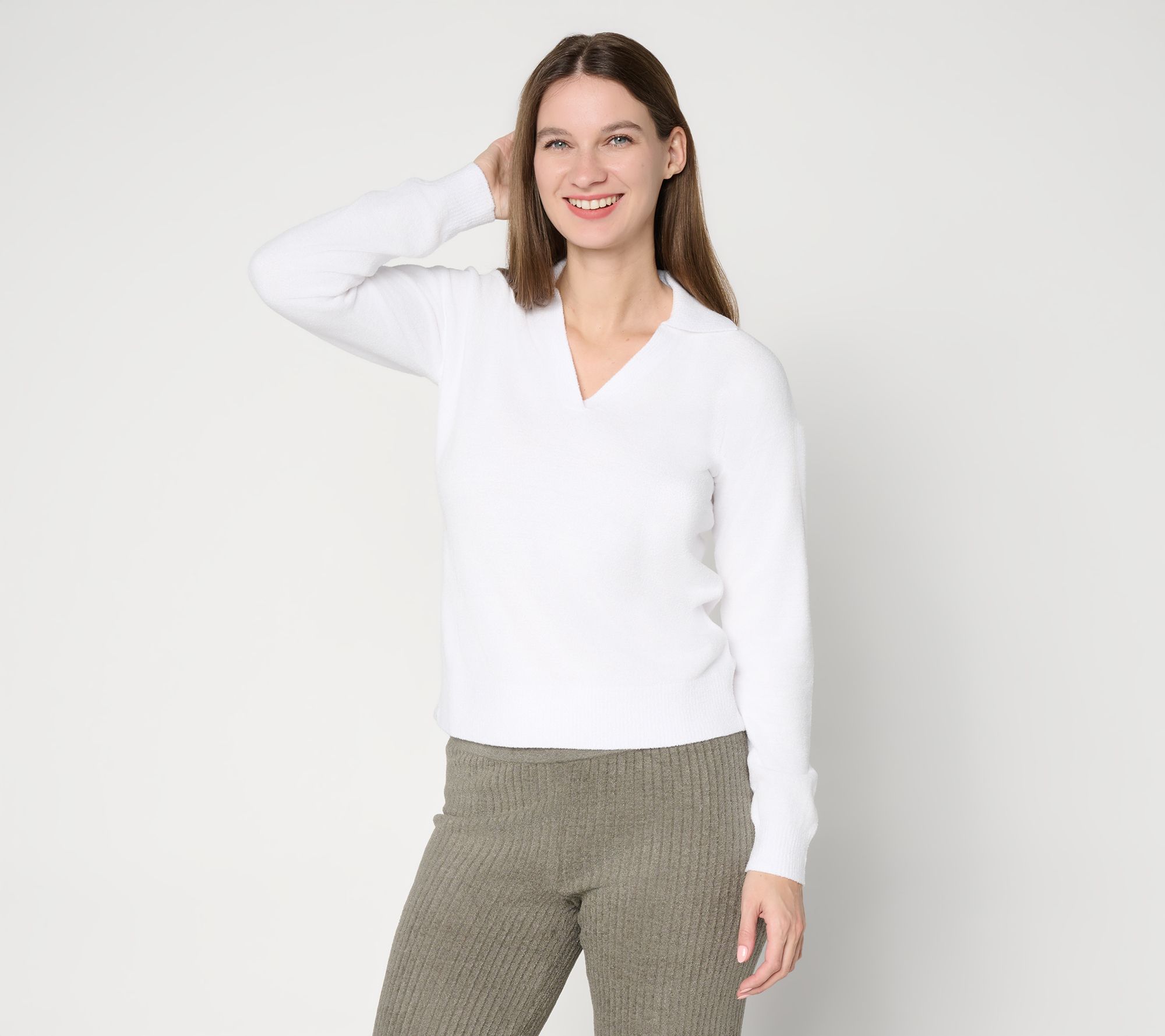 Barefoot Dreams CozyChic Ultra Lite Open Polo