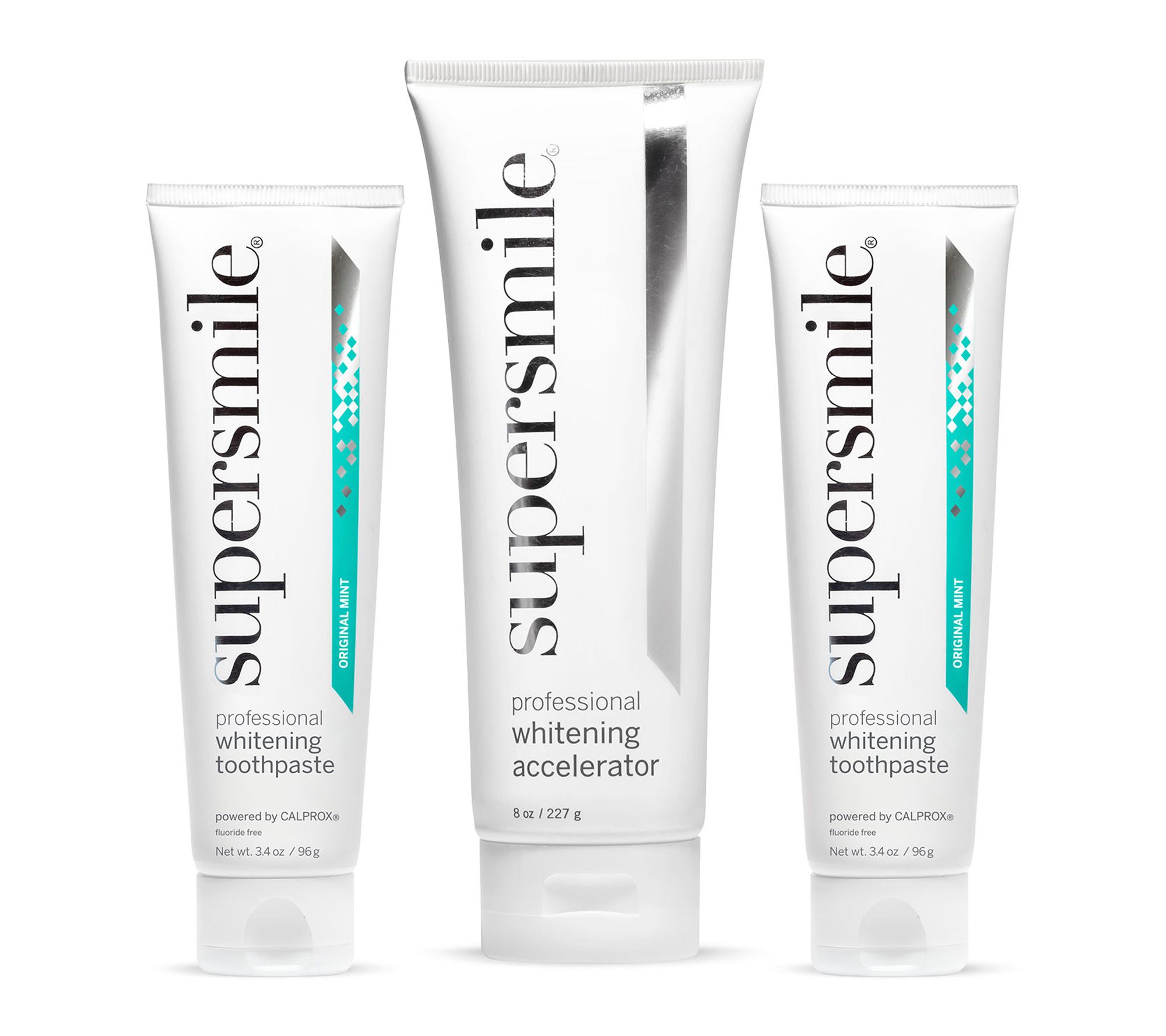 Supersmile Accelerator and Travel Toothpaste Whitening Set