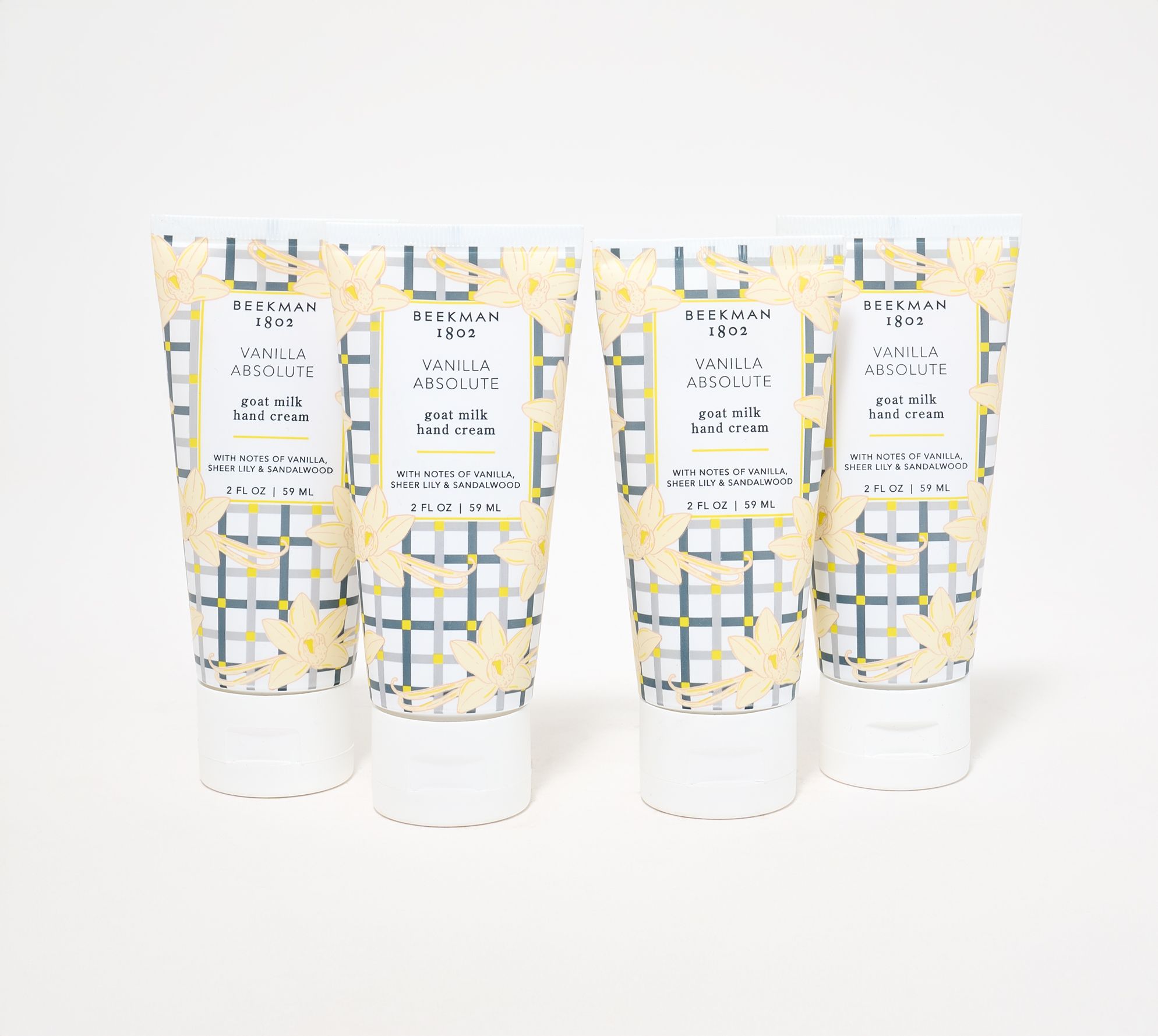 Beekman 1802 Goat Milk 2oz Hand Cream Quad