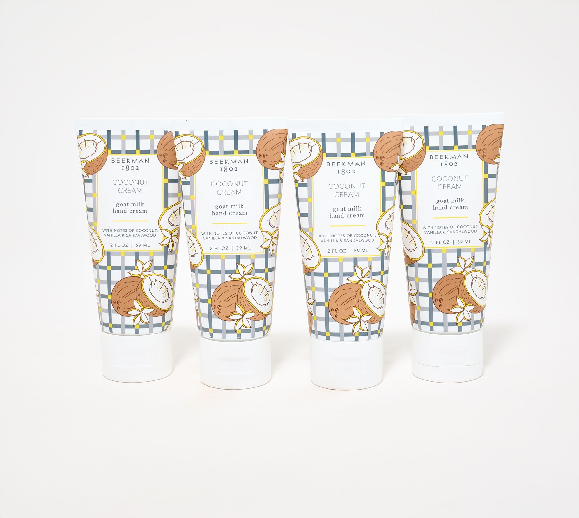 Beekman 1802 Goat Milk 2oz Hand Cream Quad