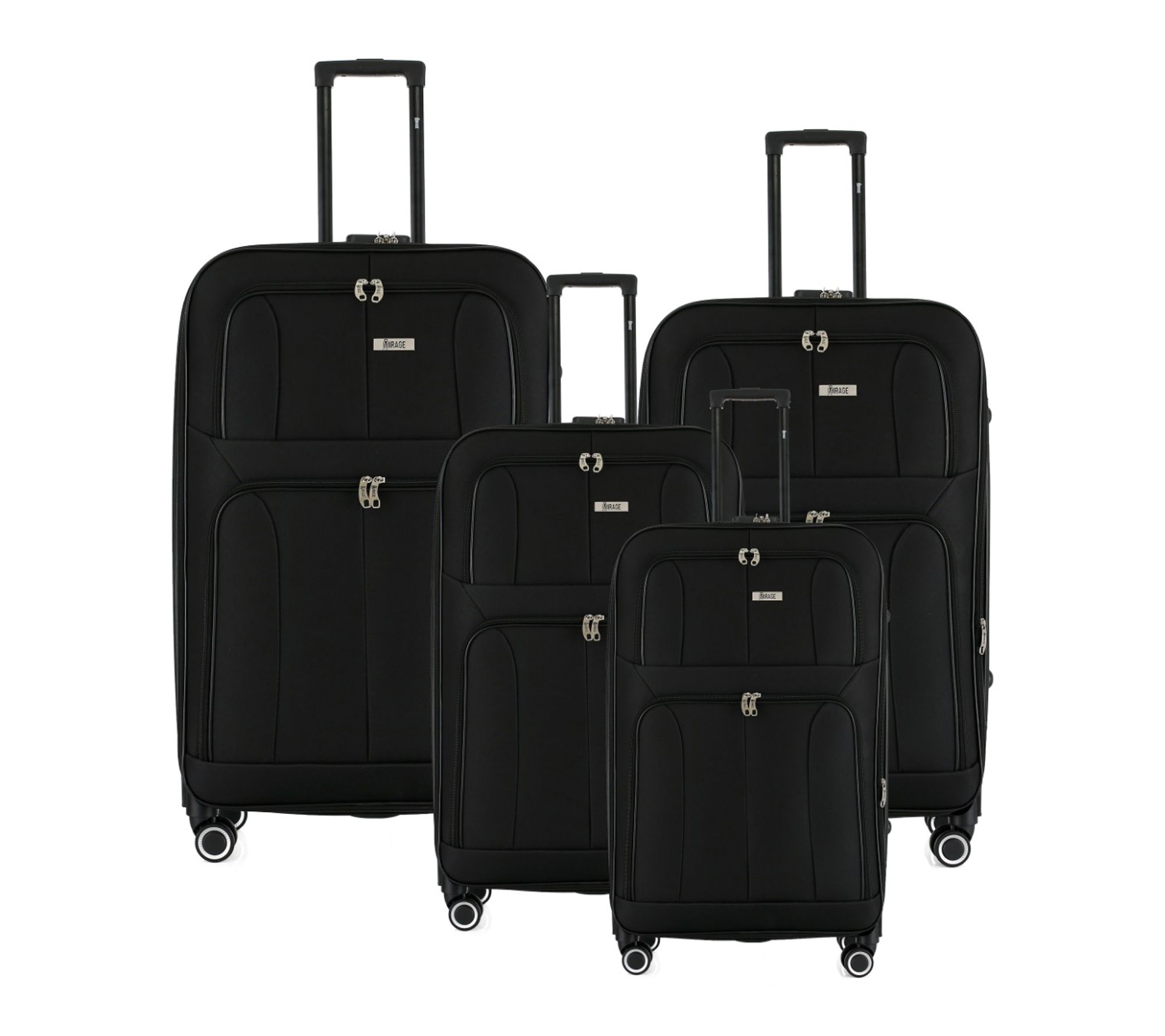 Mirage Luggage Grace Soft Side Expandable 4-Pie ce Set