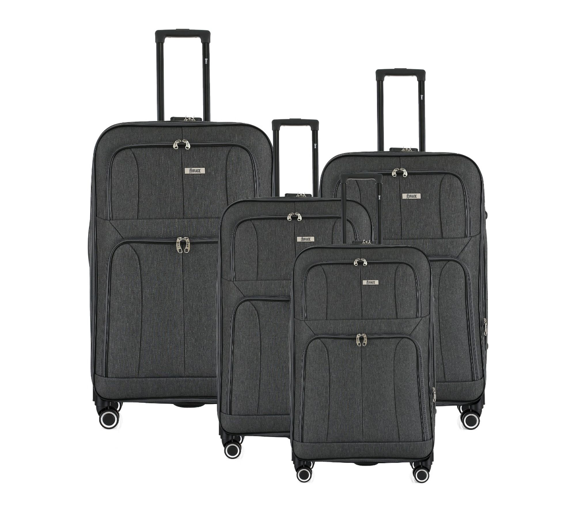 Mirage Luggage Grace Soft Side Expandable 4-Piece Set