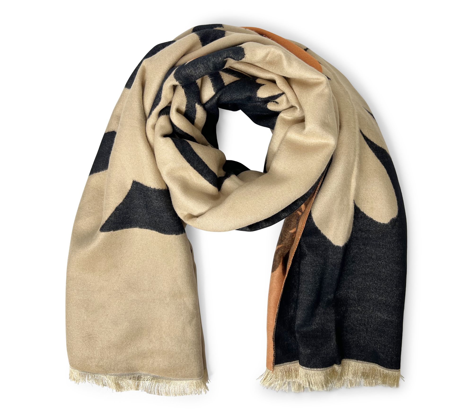 Youzey The Daisy 24" x 75" Pashmina Scarf