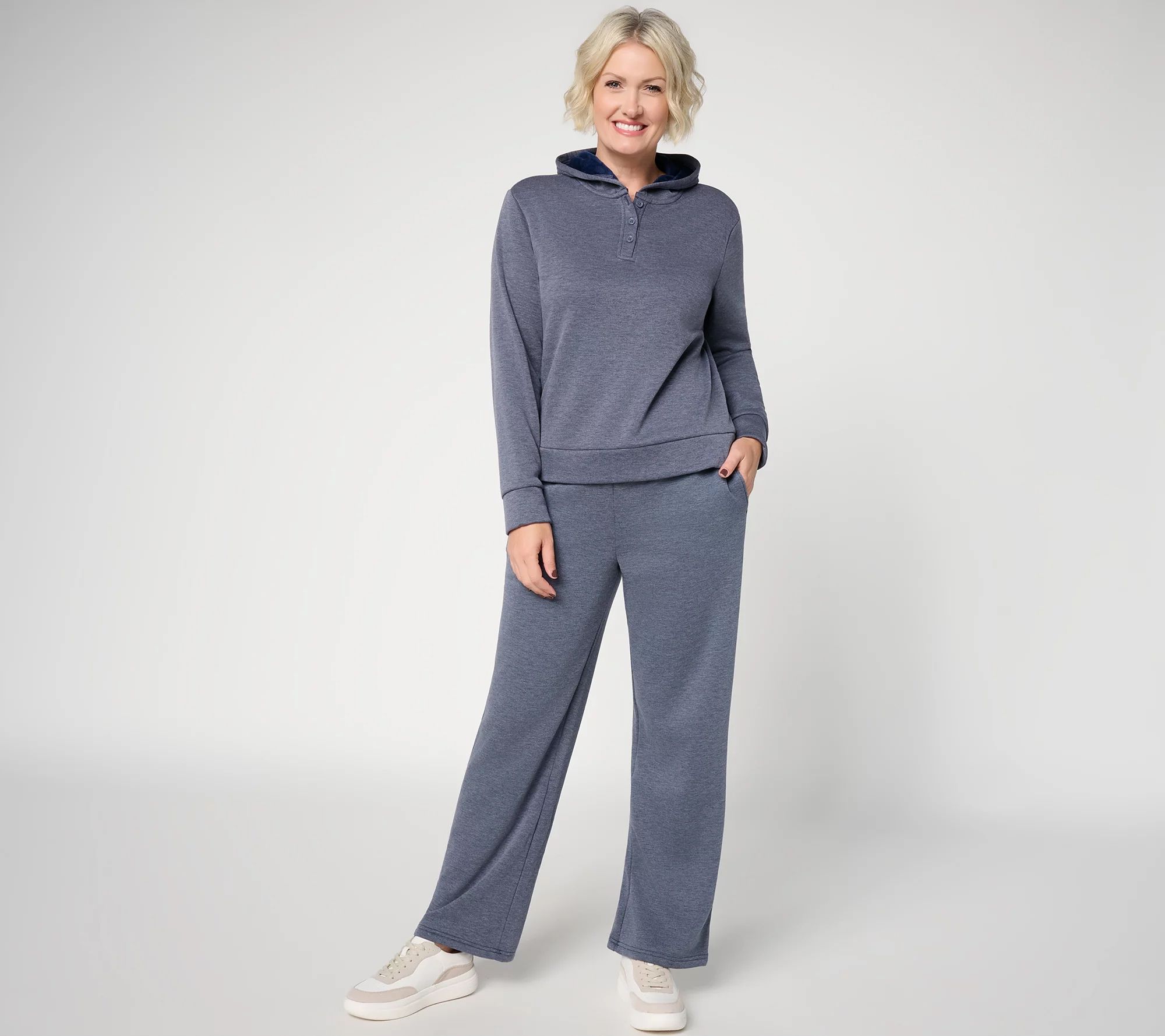 Berkshire Homewear Petite Jersey Plush Lounge Set