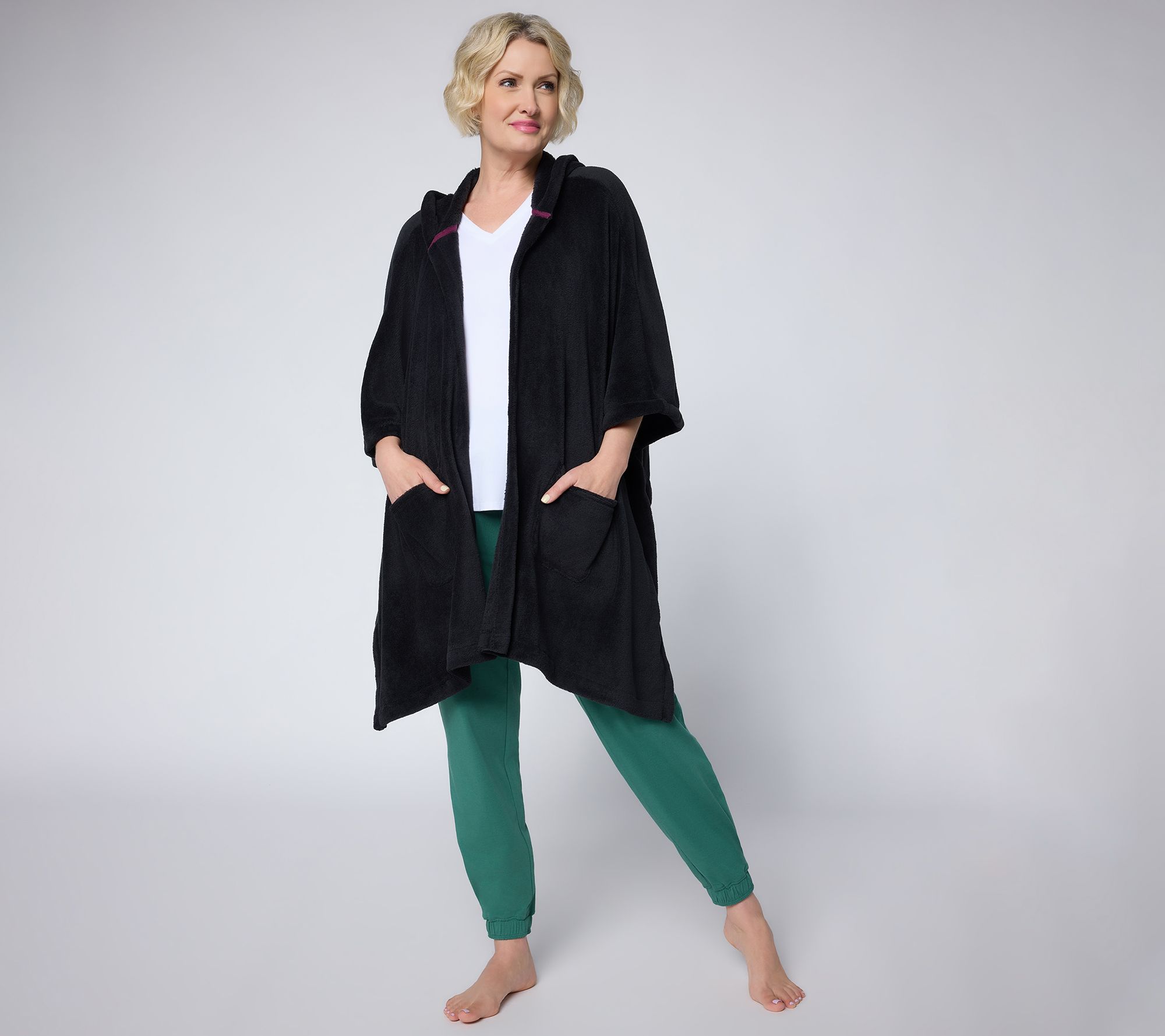 AnyBody Cozy Sherpa Wearable Throw