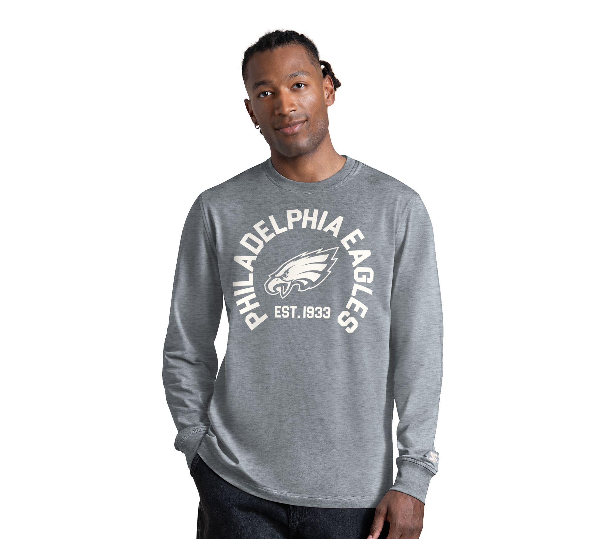 NFL Officially Licensed Starter Men's Long Sleeve Shirt