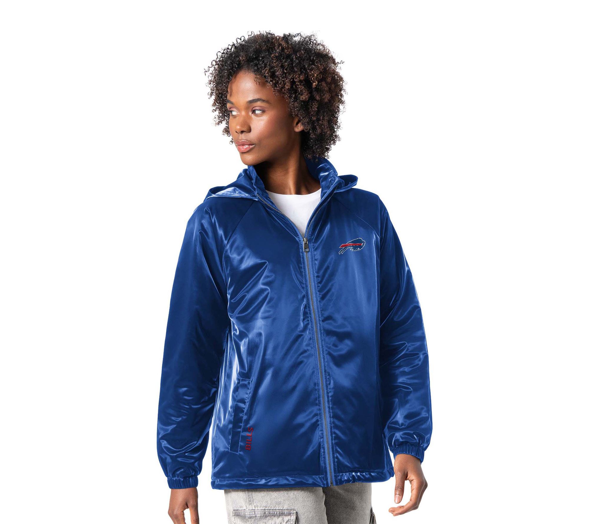 NFL Officially Licensed Women's Liquid Rain Full-Zip Parka
