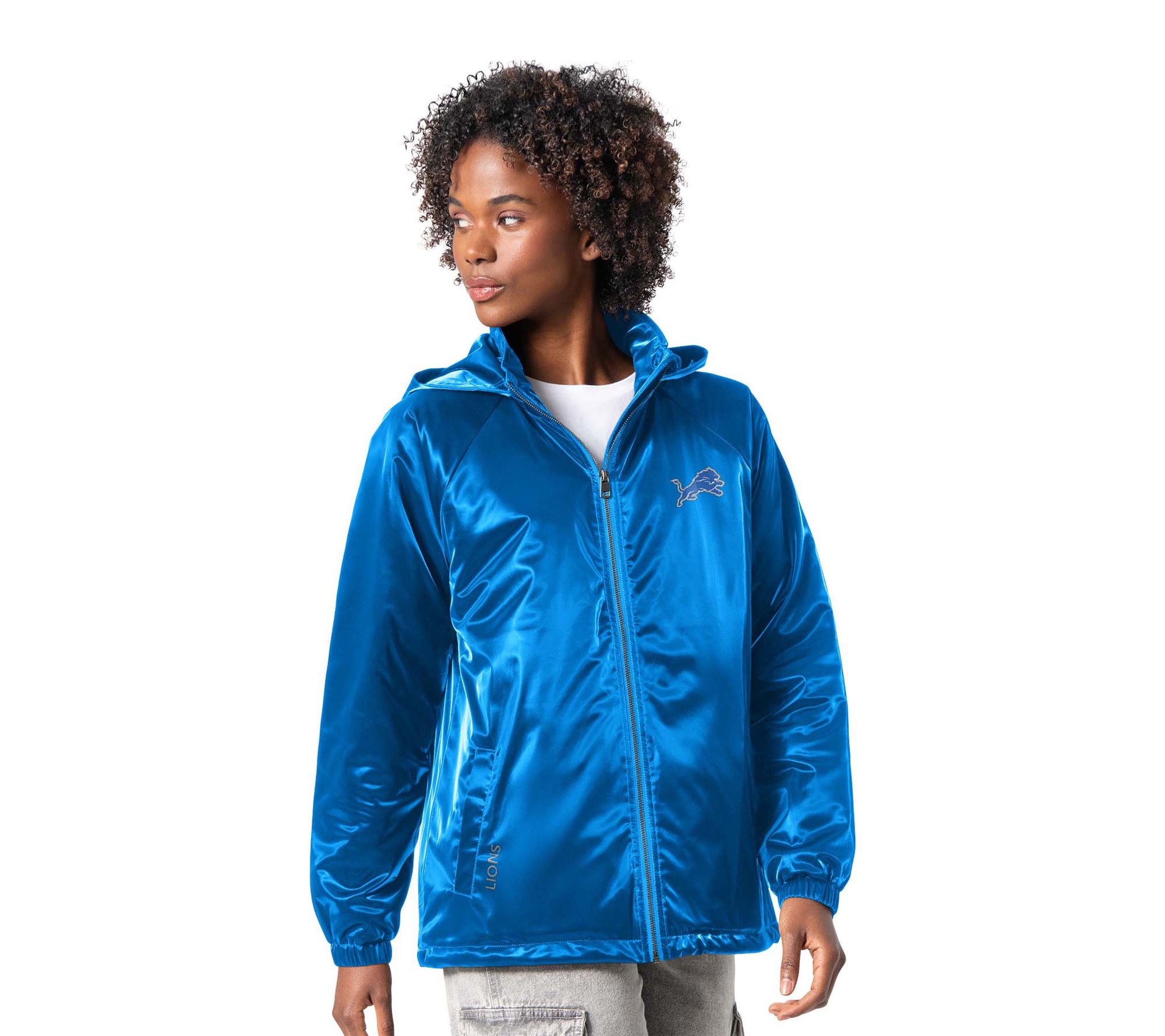 NFL Officially Licensed Women's Liquid Rain Full-Zip Parka