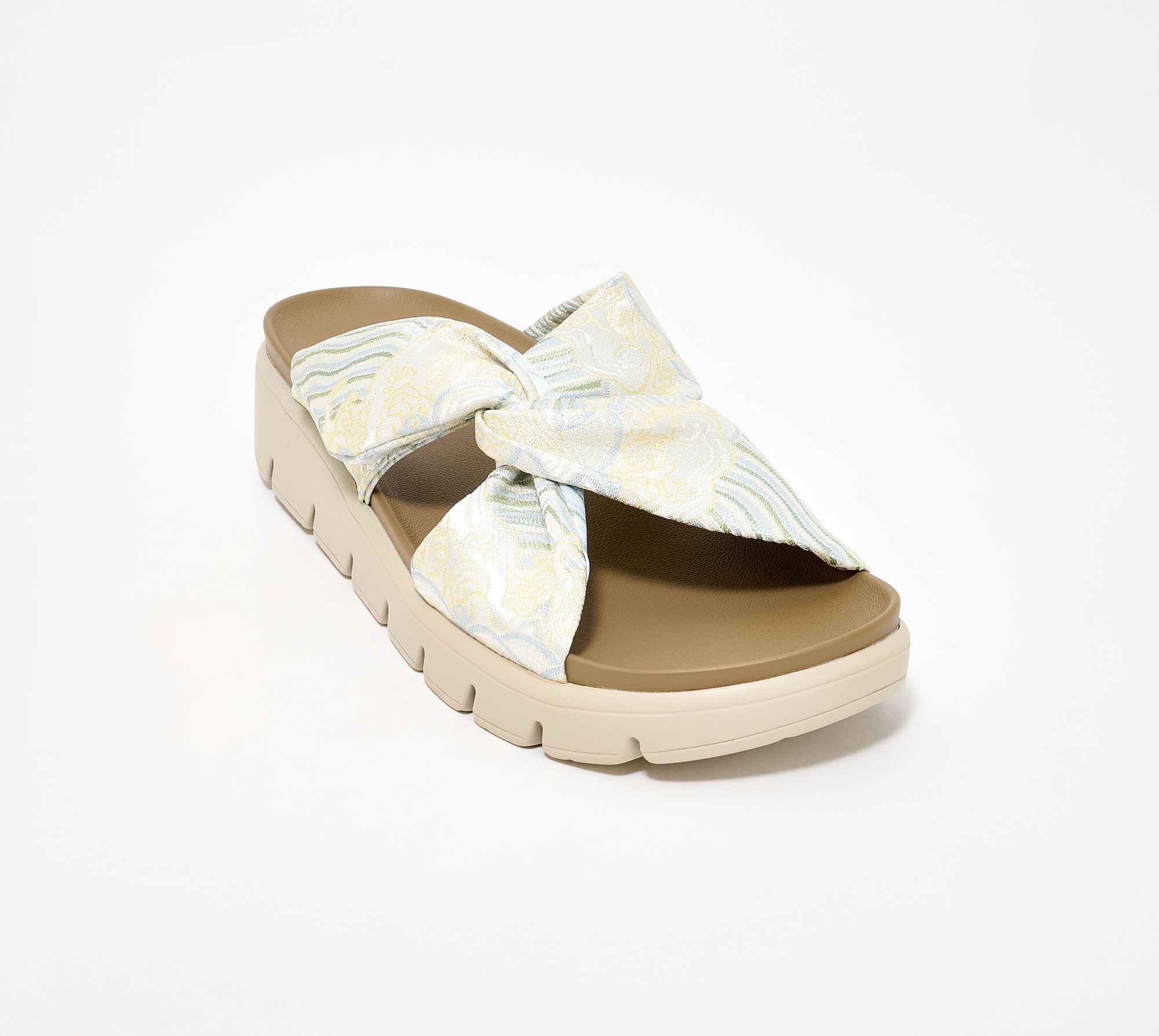 "As Is" Alegria Adjustable Slide Sandals - Rylie